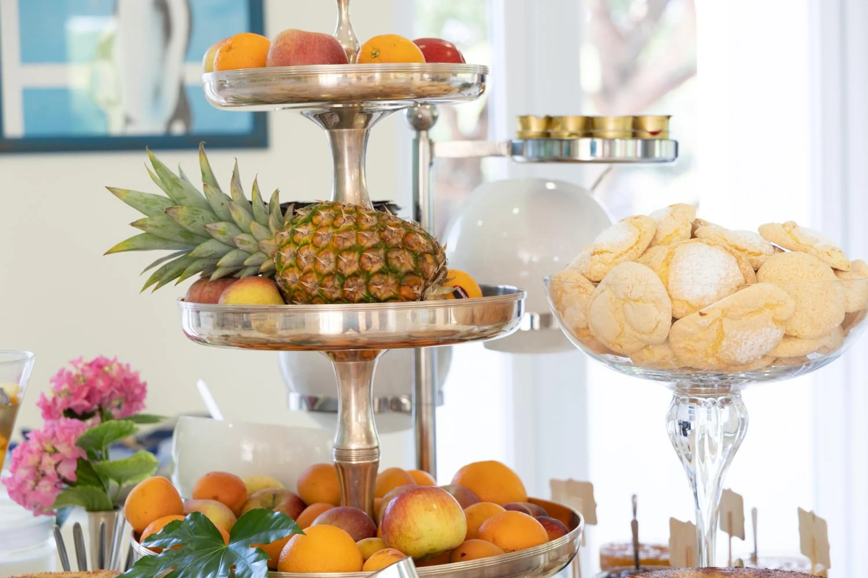 Buffet breakfast in Hotel Rosmarina