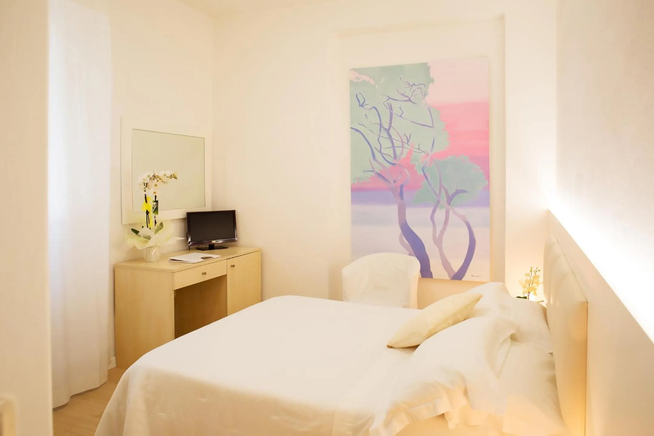 Bed in Hotel Rosmarina