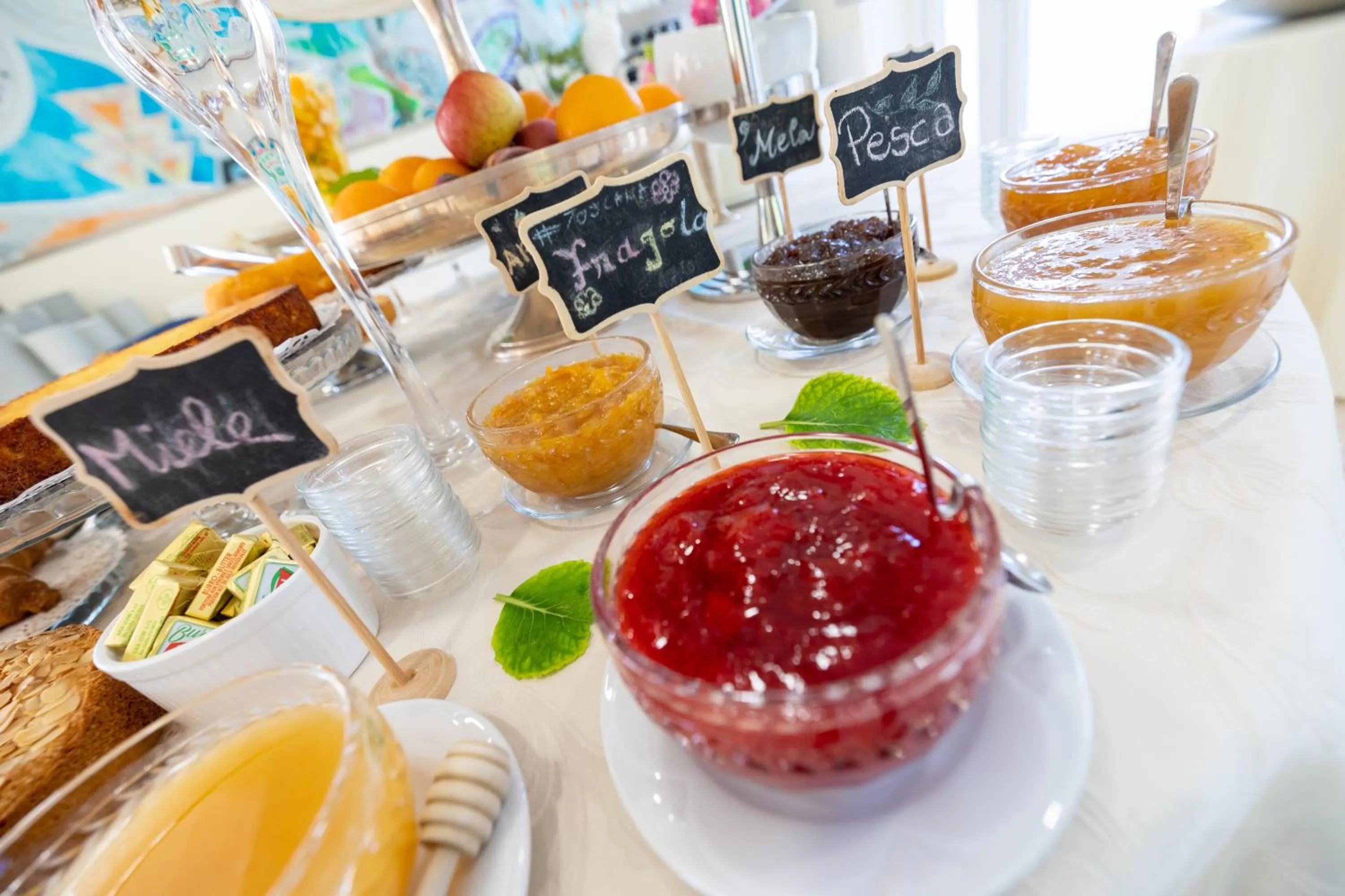 Breakfast in Hotel Rosmarina