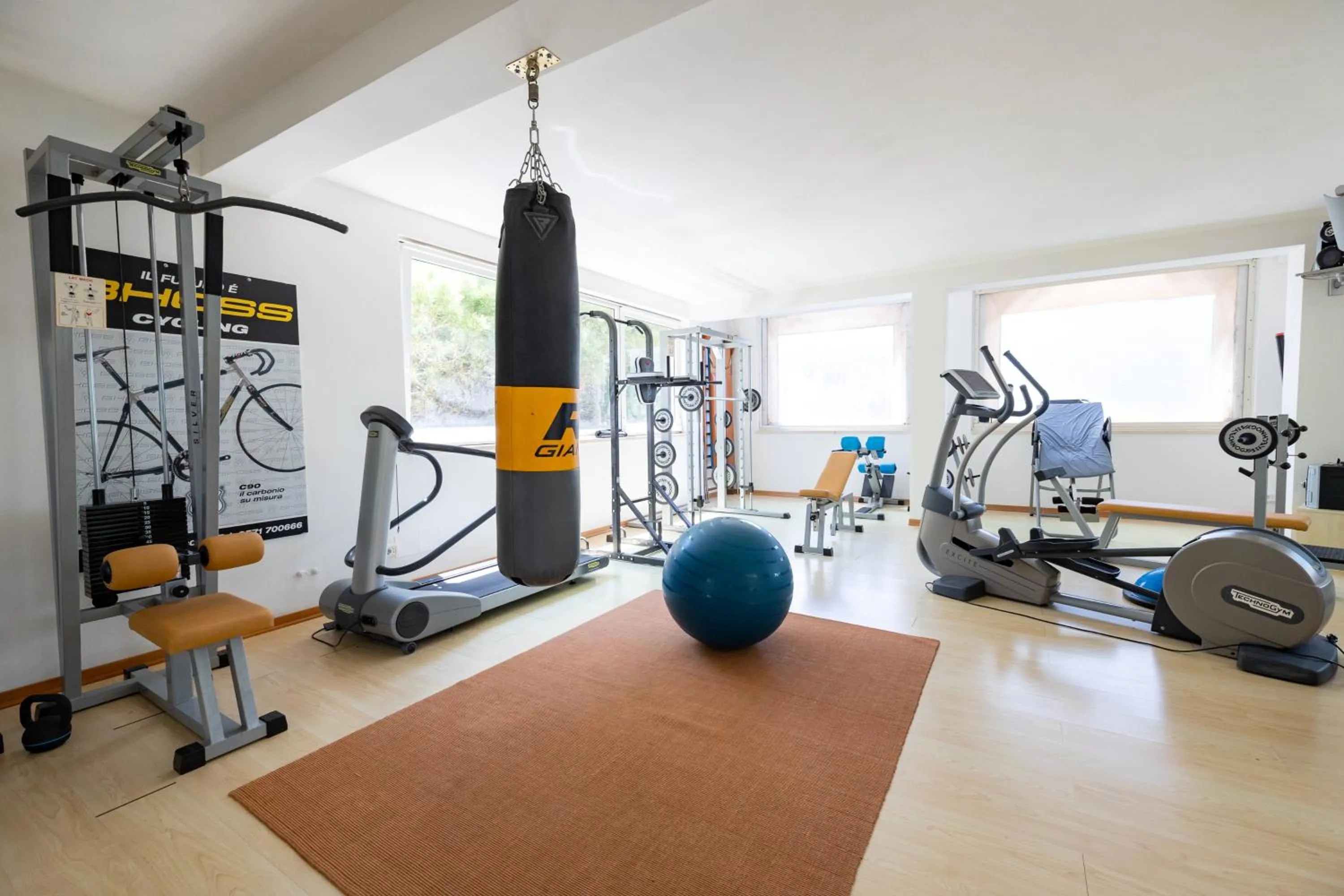 Fitness centre/facilities in Hotel Rosmarina