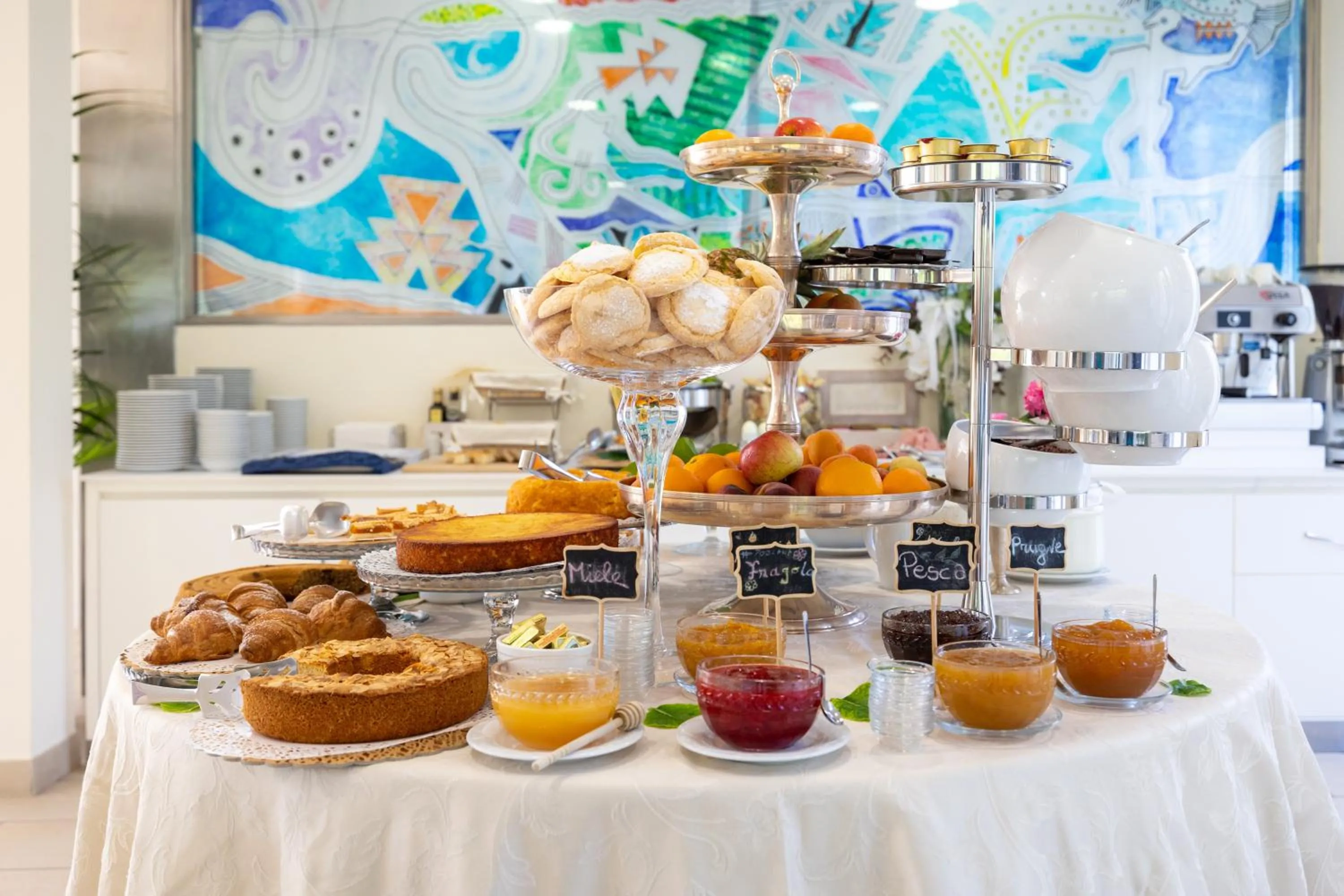 Breakfast in Hotel Rosmarina