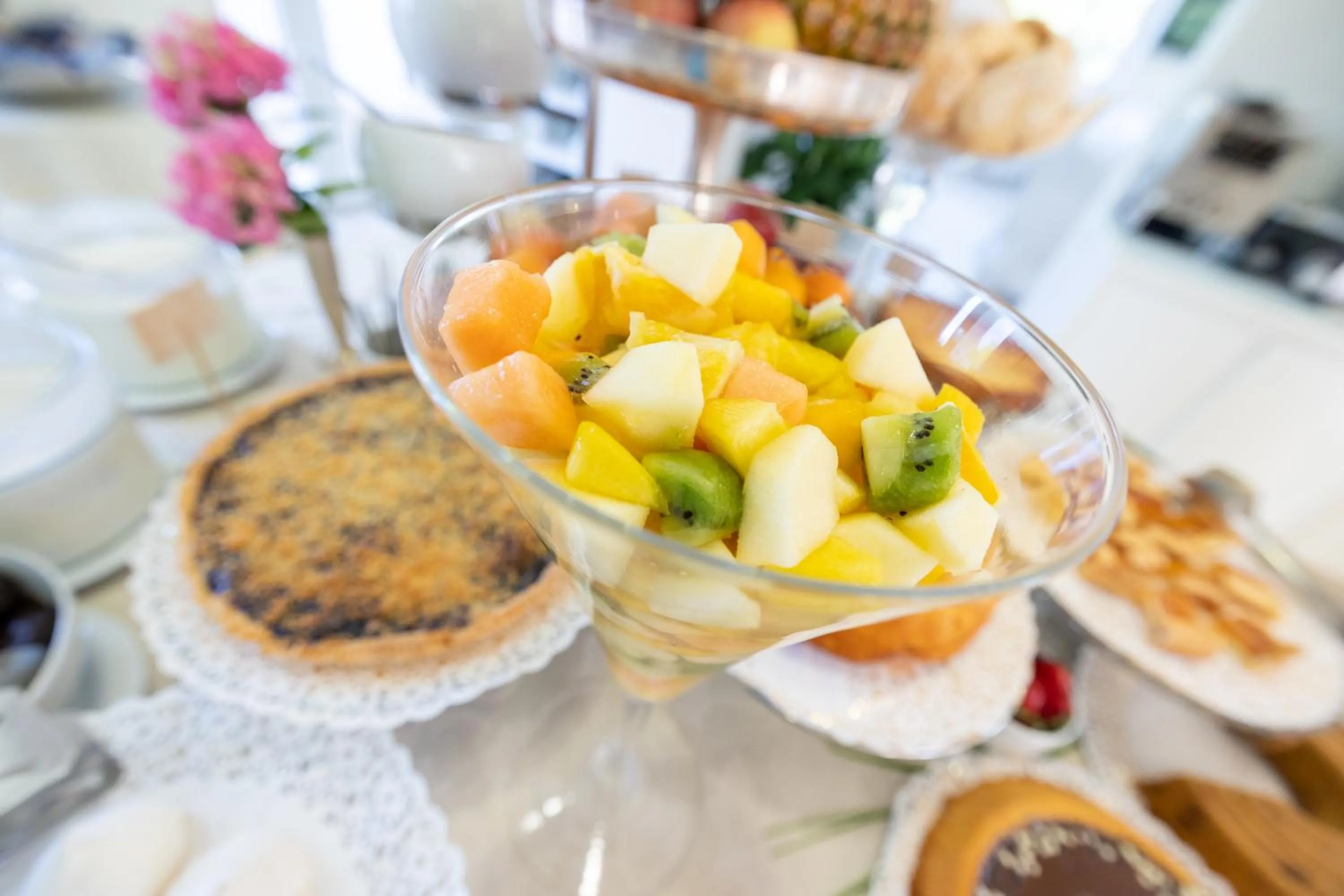 Buffet breakfast in Hotel Rosmarina