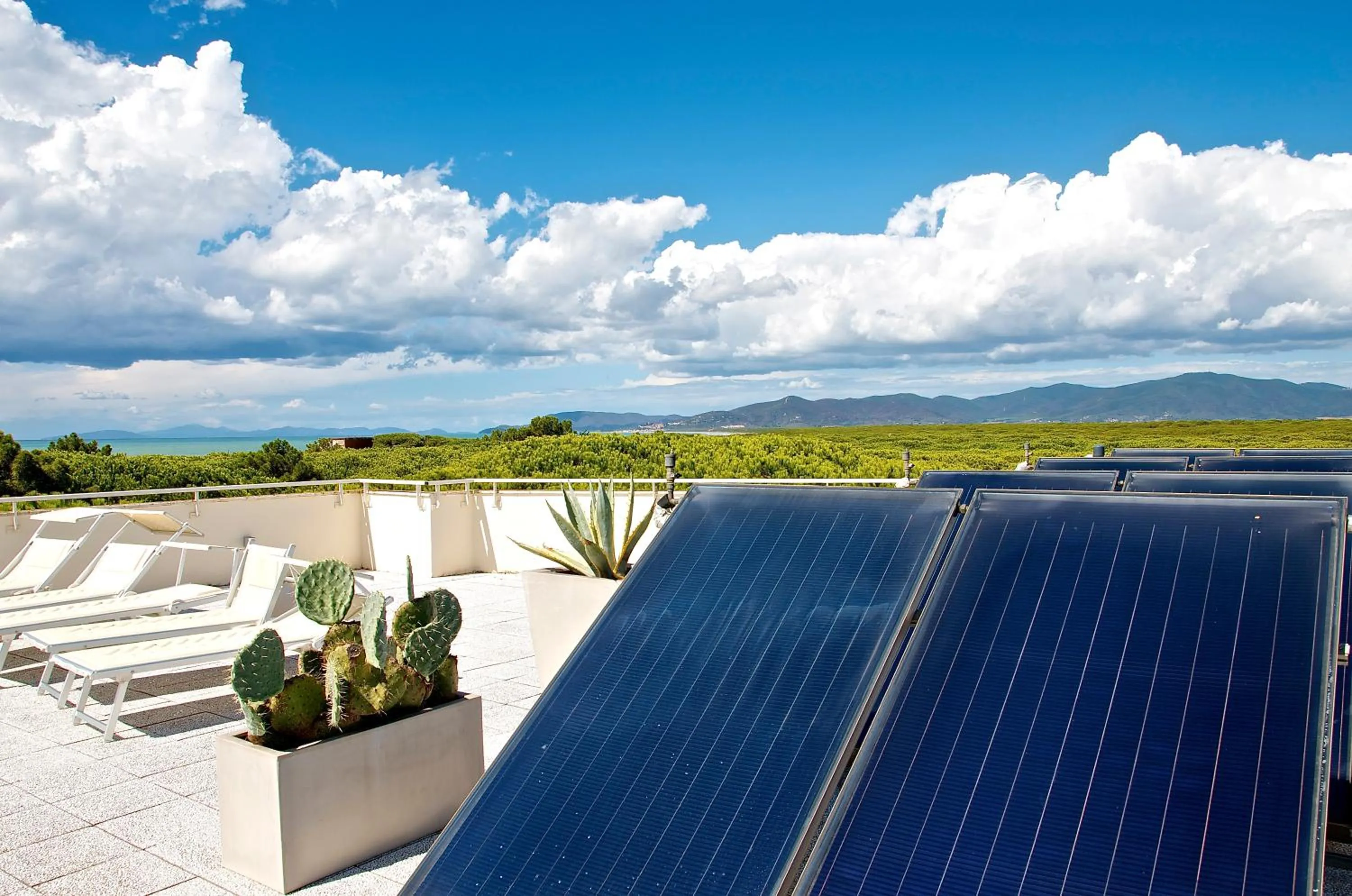 Solarium in Hotel Rosmarina