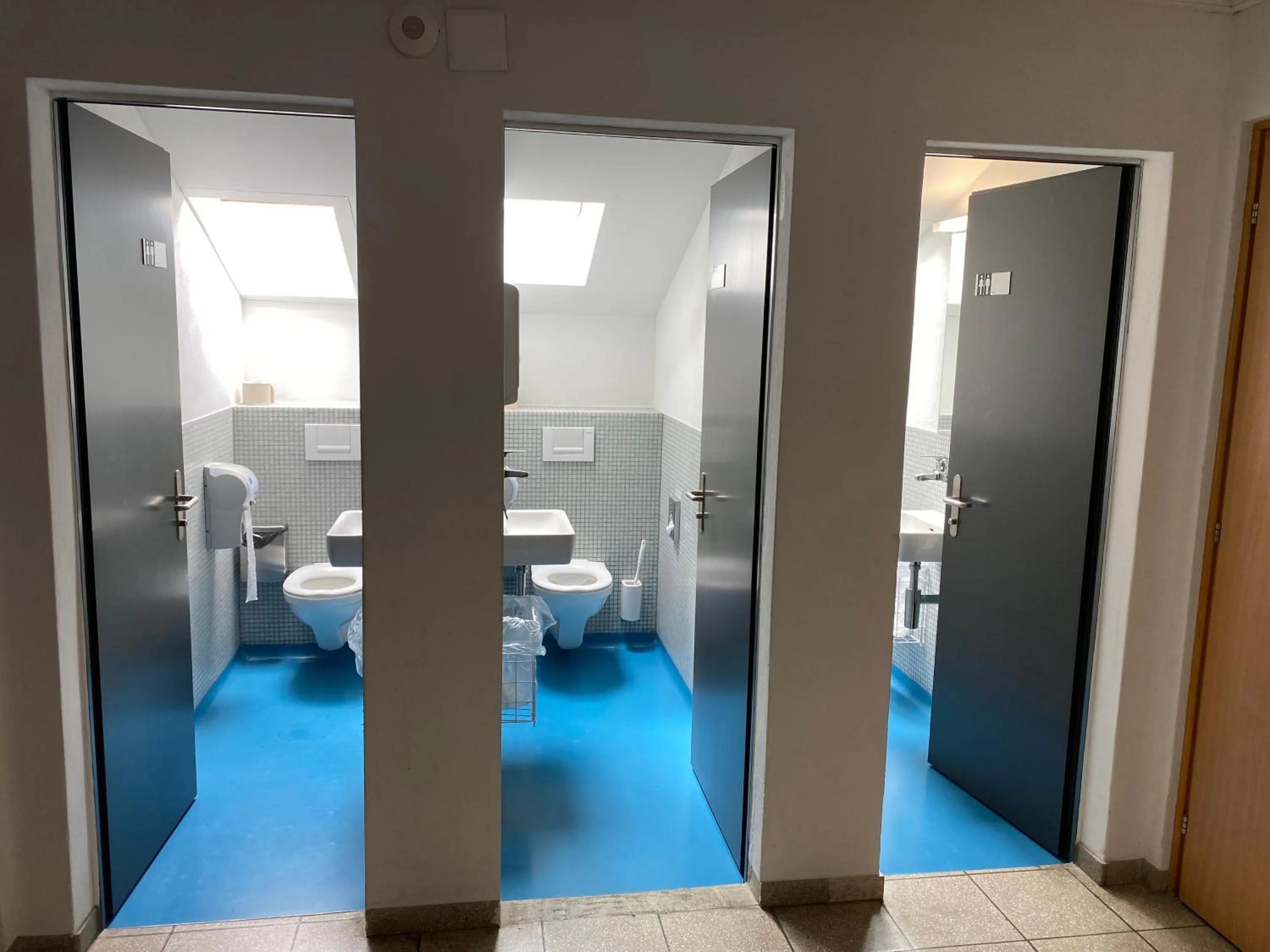 Bathroom in Stein am Rhein Youth Hostel