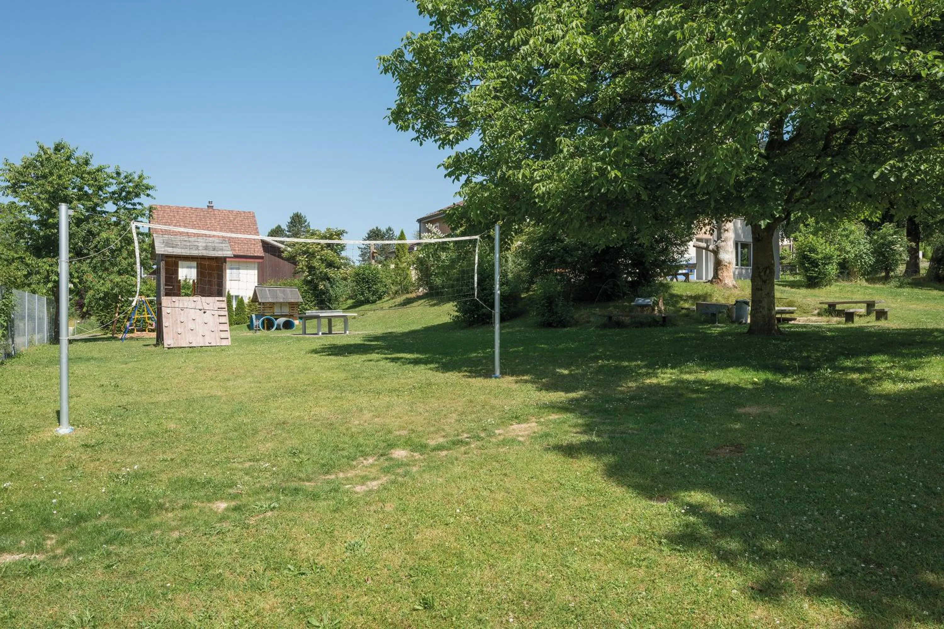 Garden in Stein am Rhein Youth Hostel