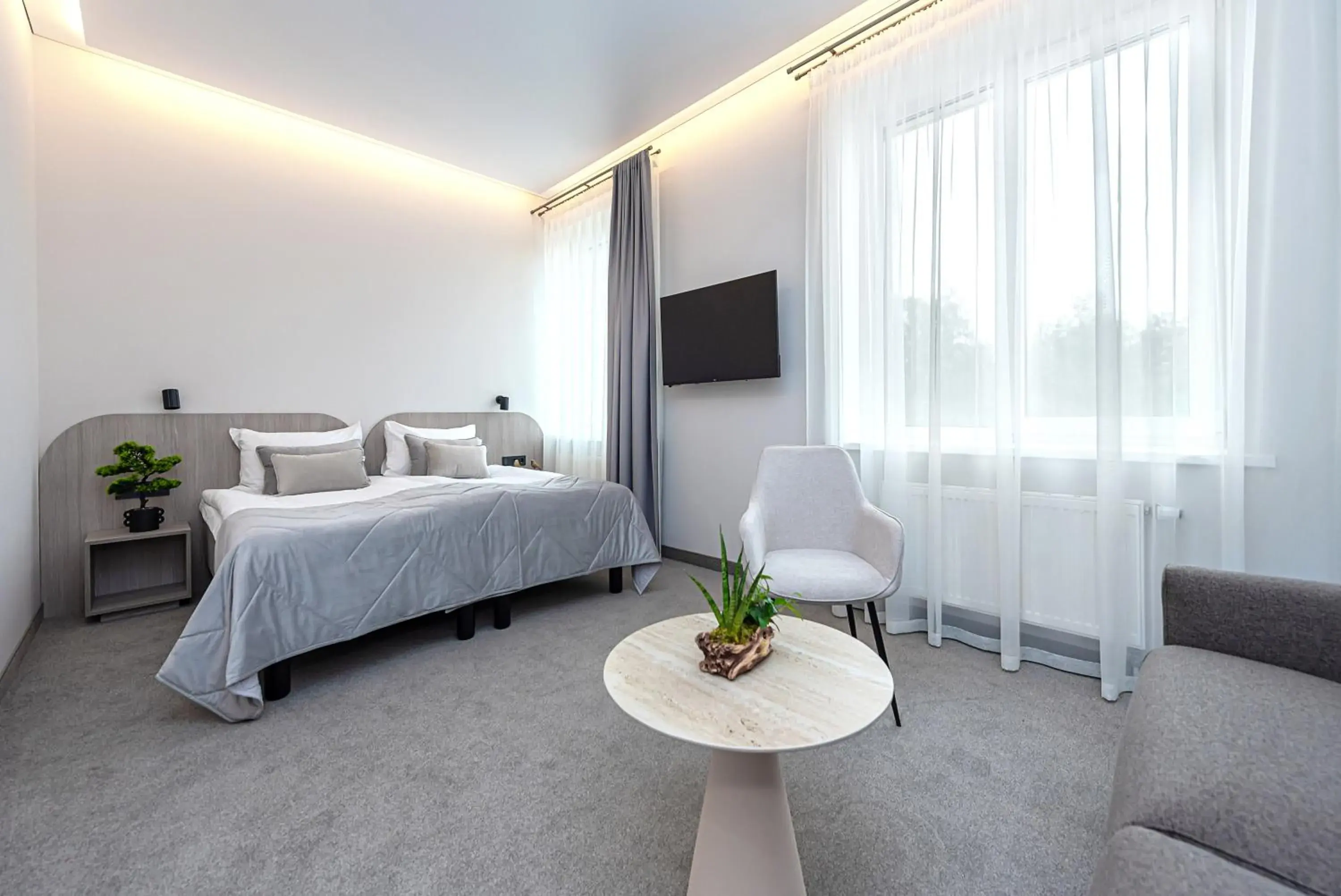 Superior Double or Twin Room with Sofa-Bed and Spa Access in Nykščio Namai & SPA Superior Double or Twin Room with Sofa-Bed and Spa Access in Nykščio Namai & SPA