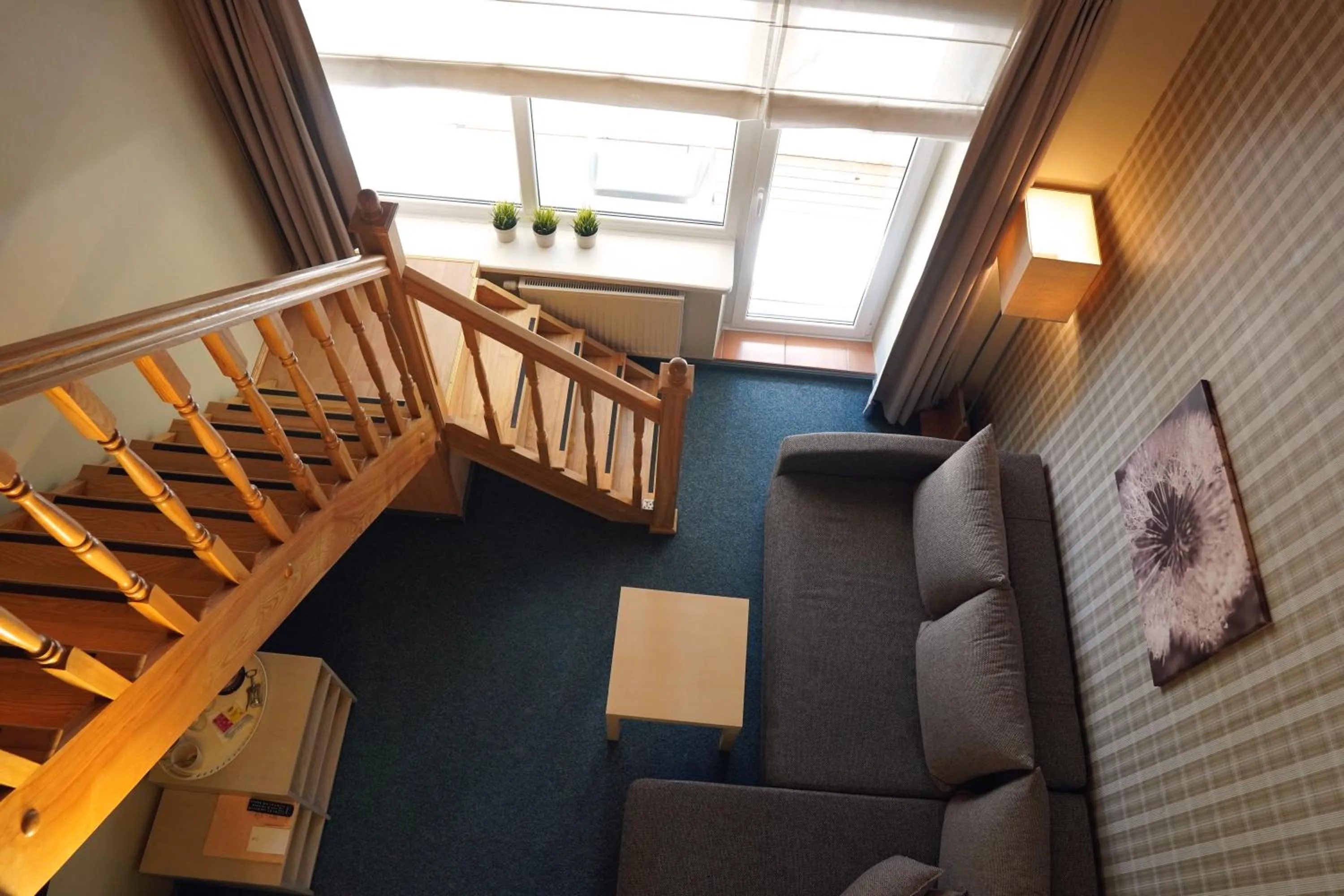 Living room in Nykščio Namai & SPA