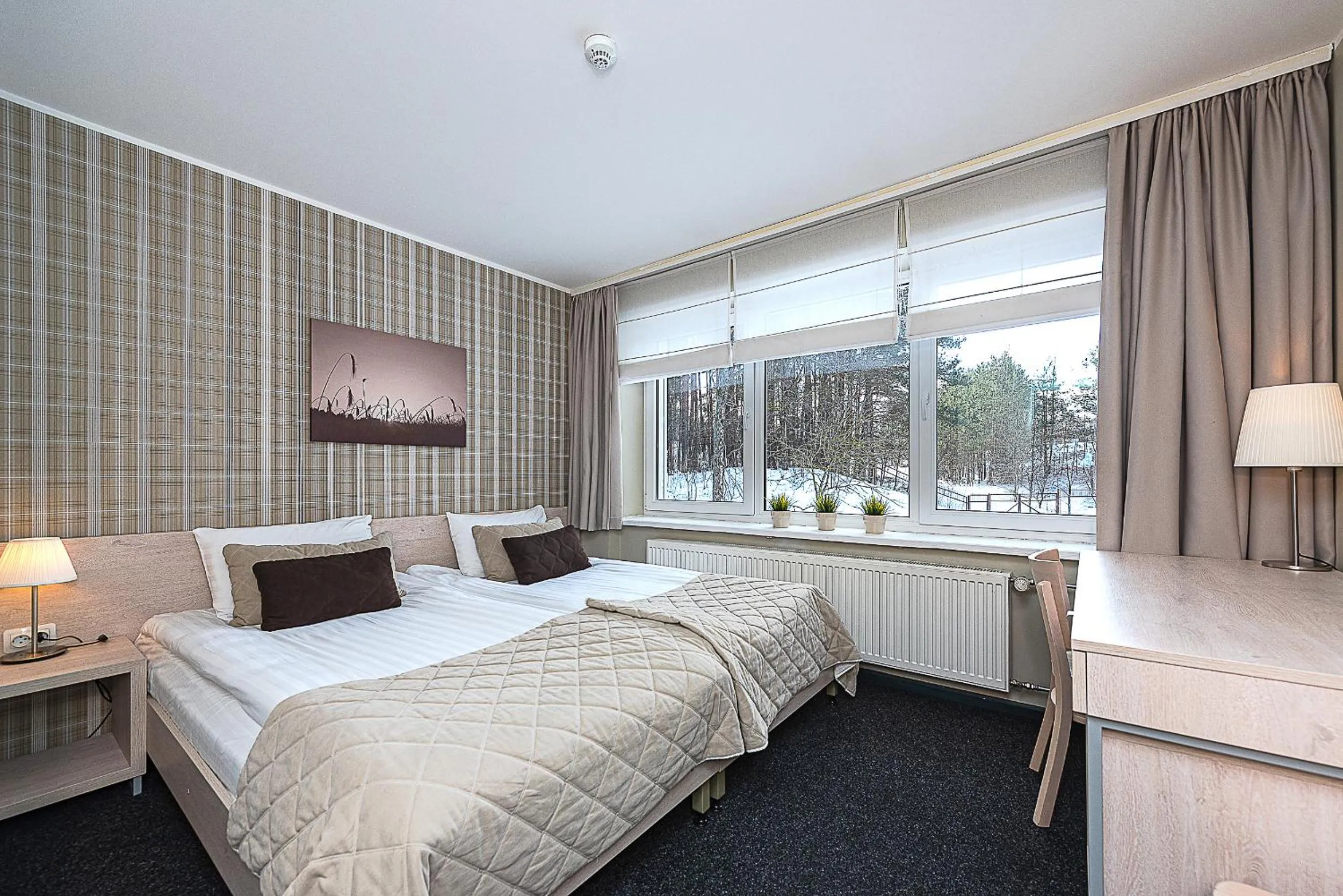 Bedroom, Bed in Nykščio Namai & SPA