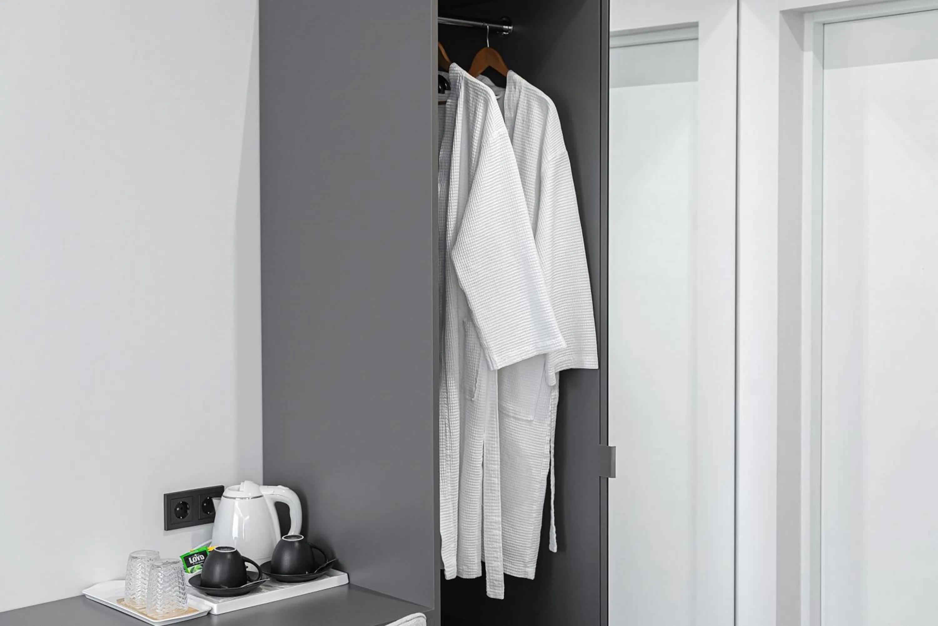 wardrobe in Nykščio Namai & SPA