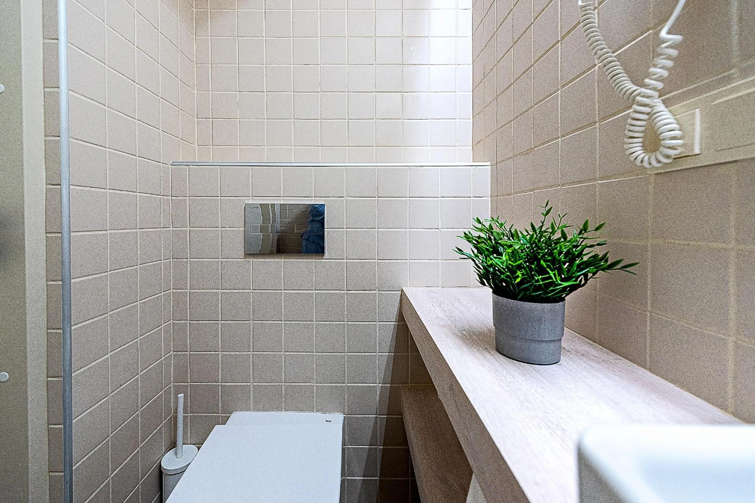 Bathroom in Nykščio Namai & SPA