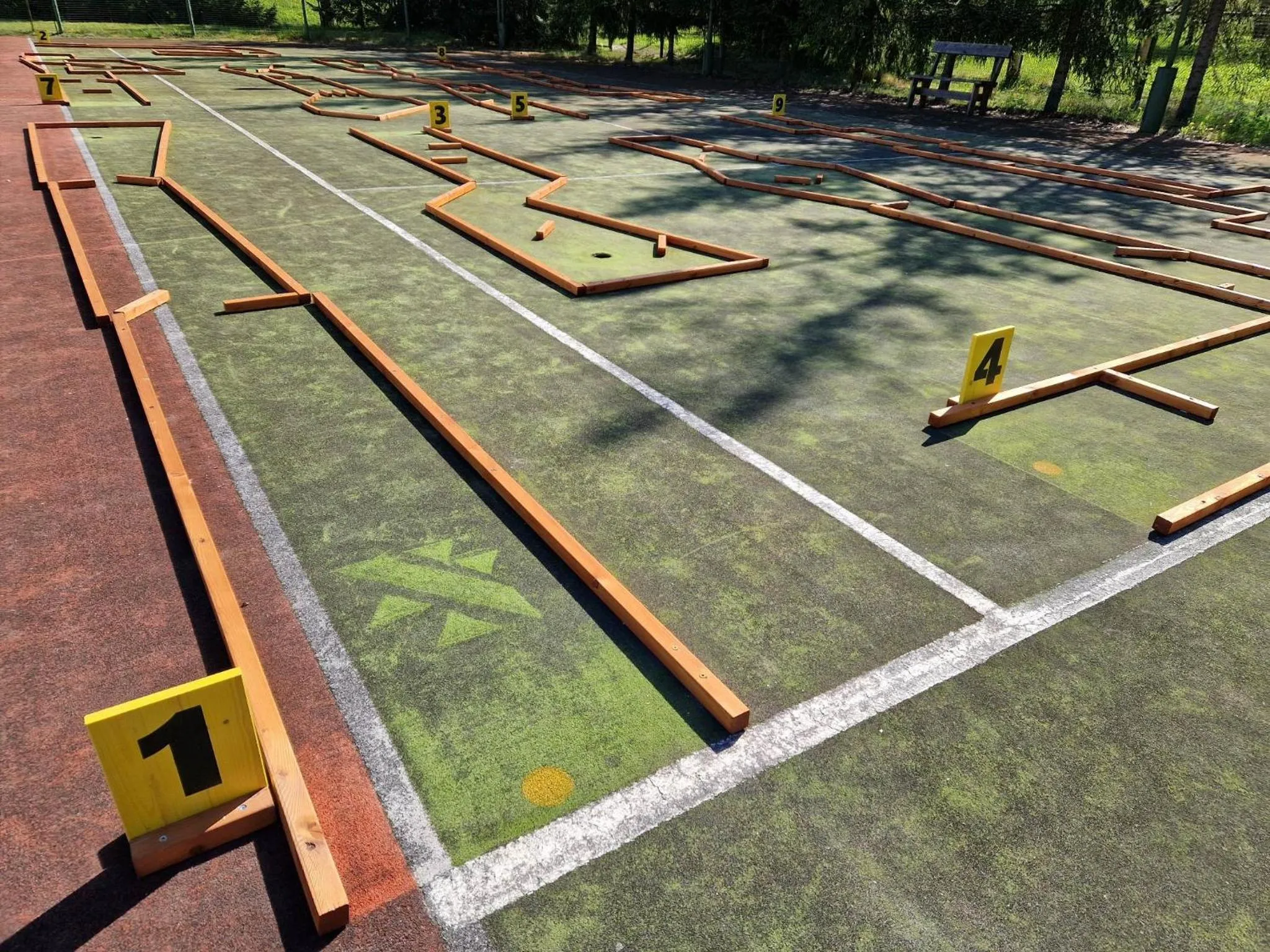 Minigolf in Nykščio Namai & SPA