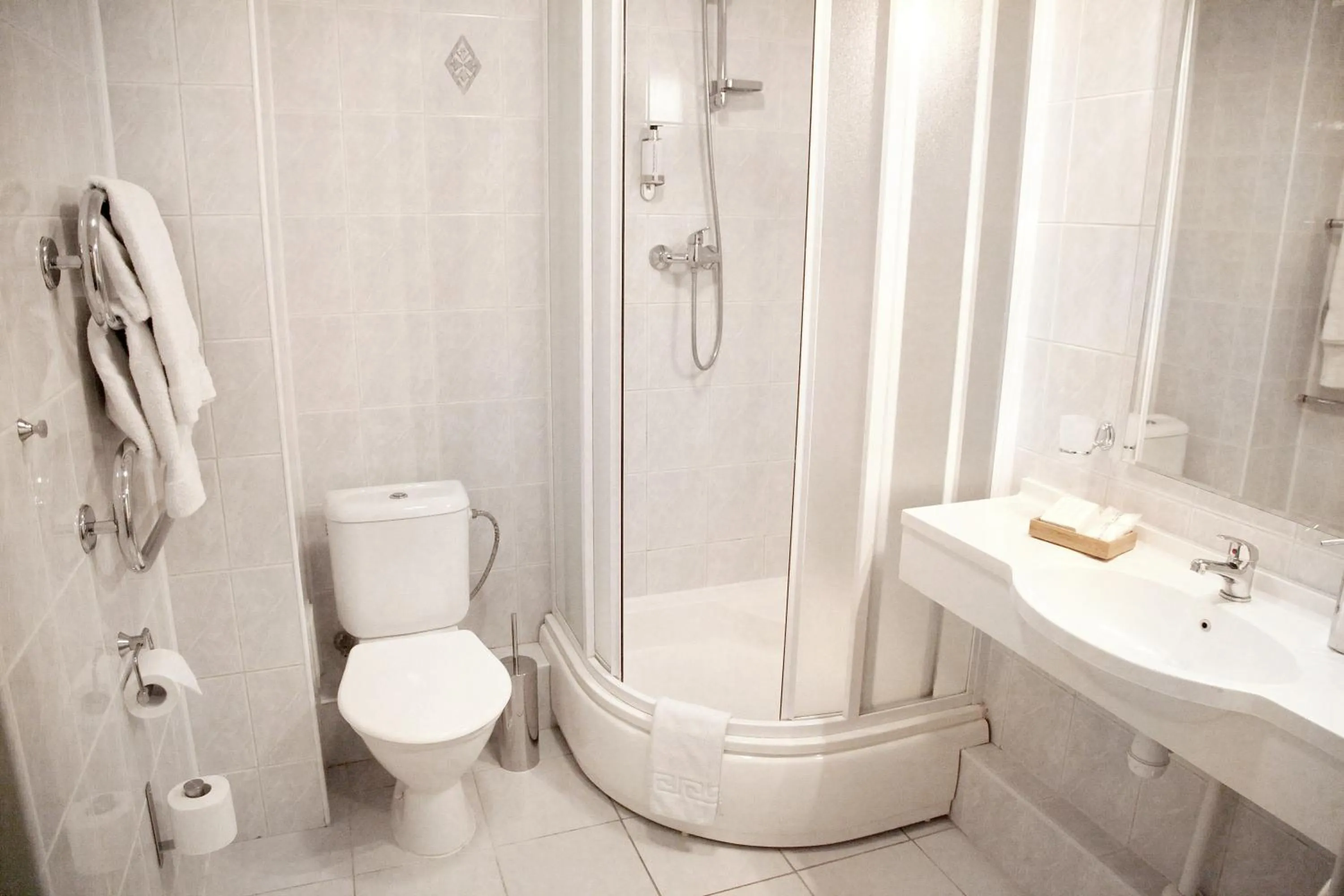 Shower in Nykščio Namai & SPA