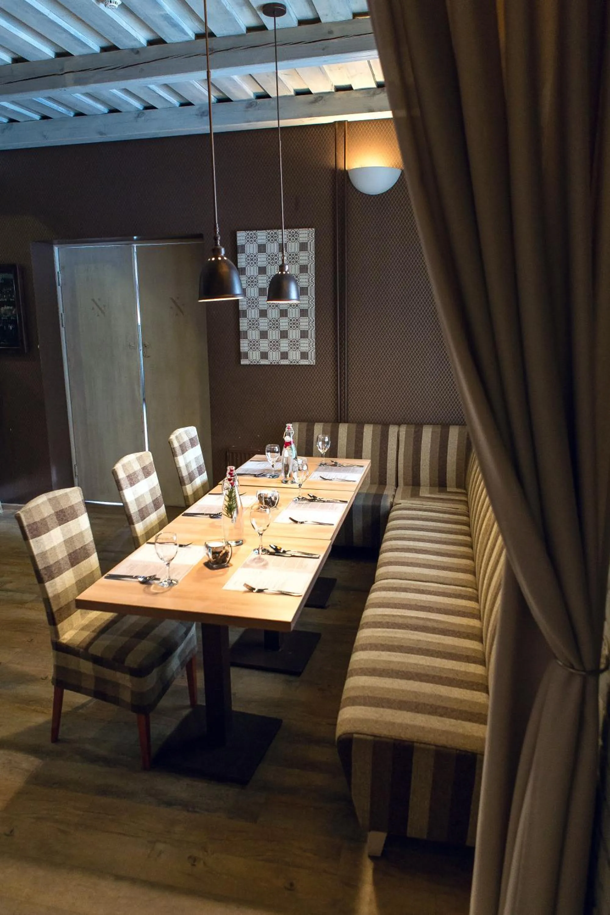 Restaurant/places to eat in Nykščio Namai & SPA