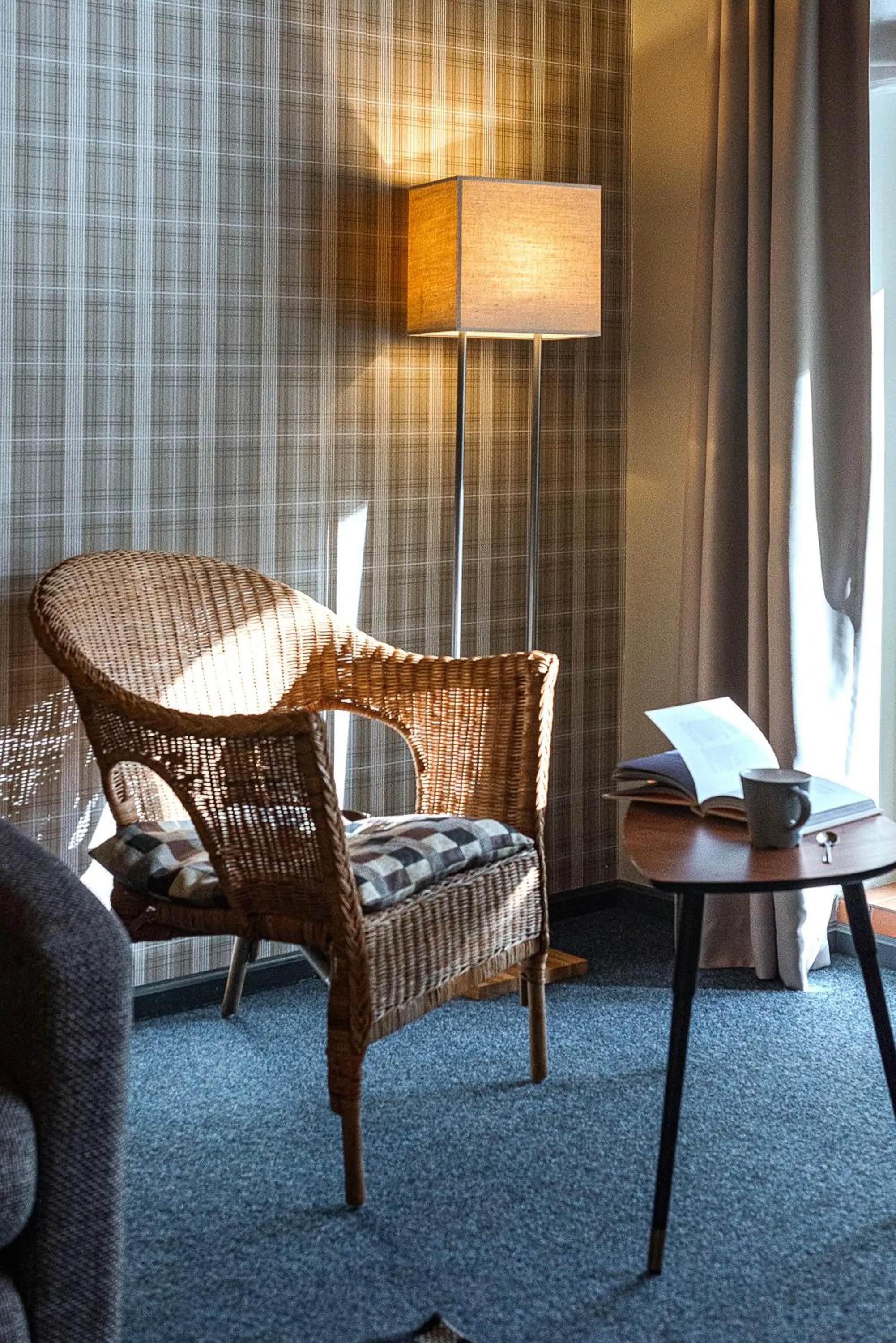 Living room in Nykščio Namai & SPA