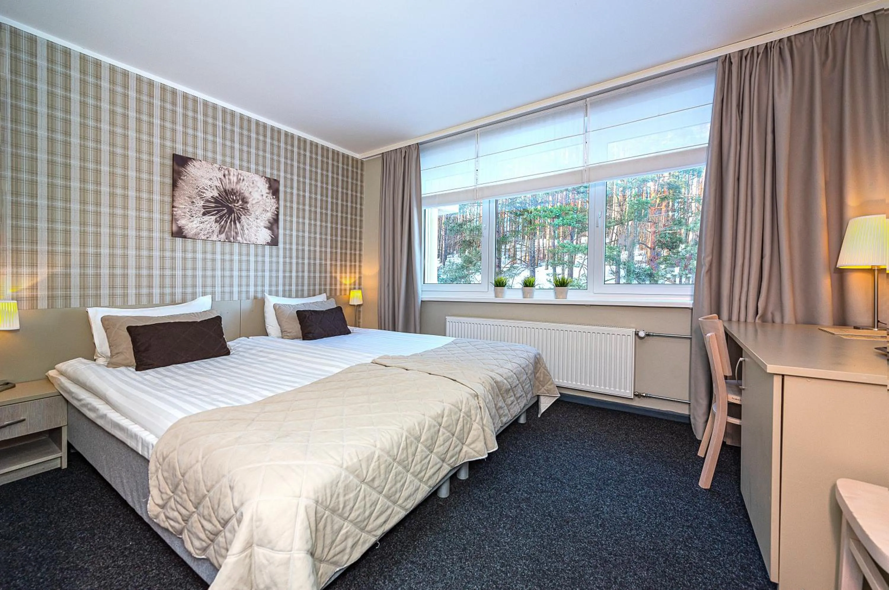 Bed in Nykščio Namai & SPA