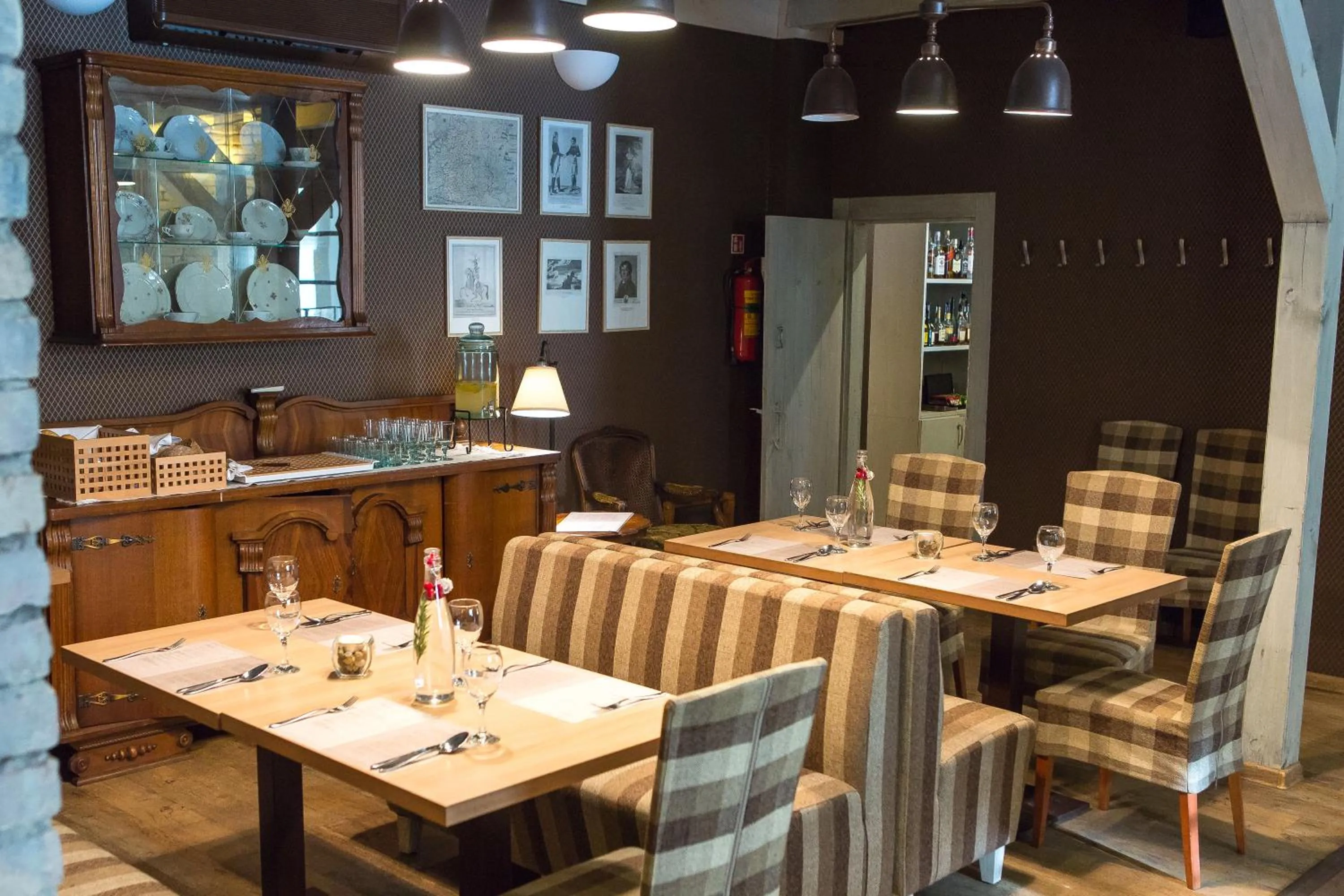 Restaurant/places to eat in Nykščio Namai & SPA