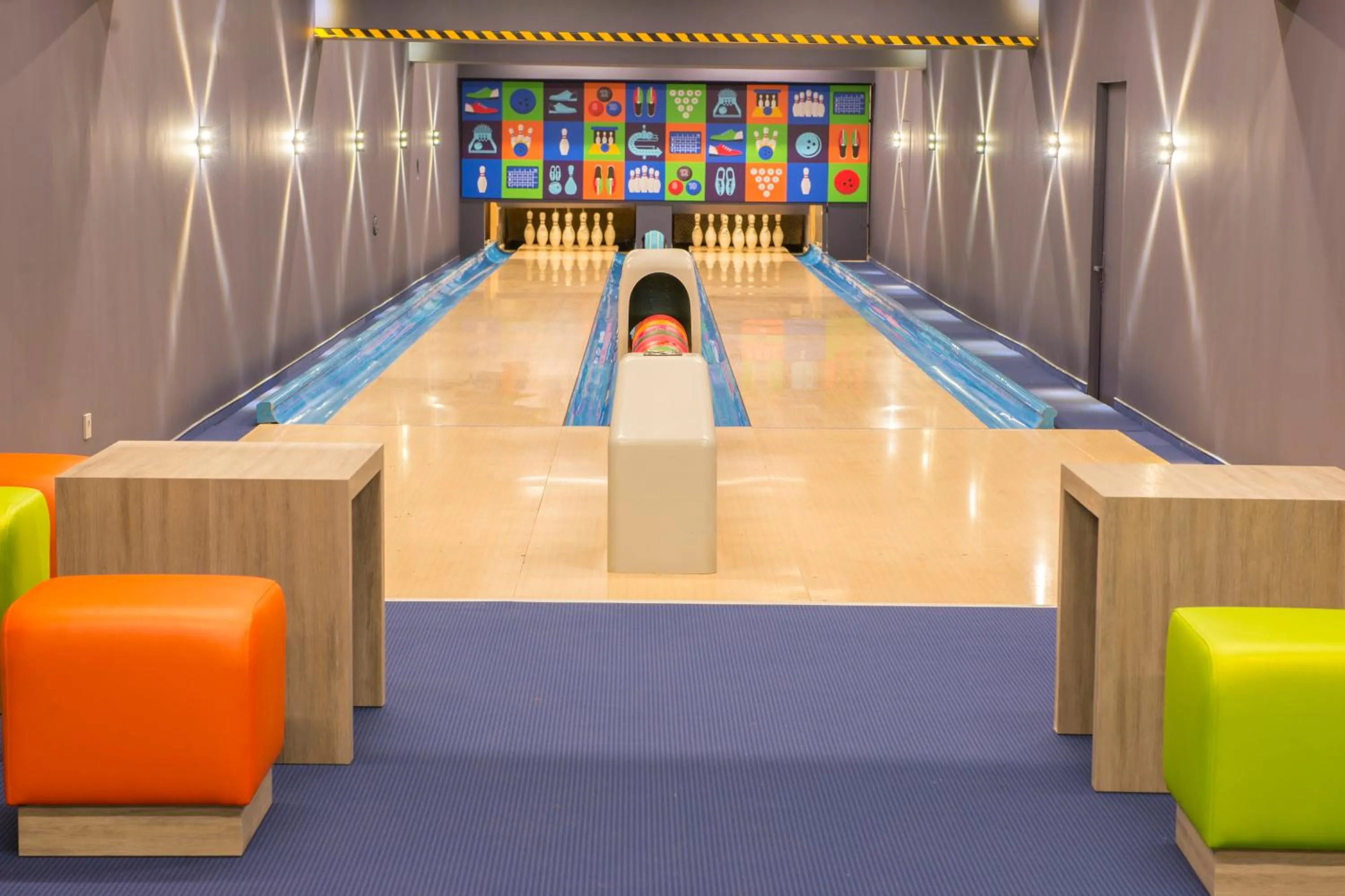 Bowling in Nykščio Namai & SPA