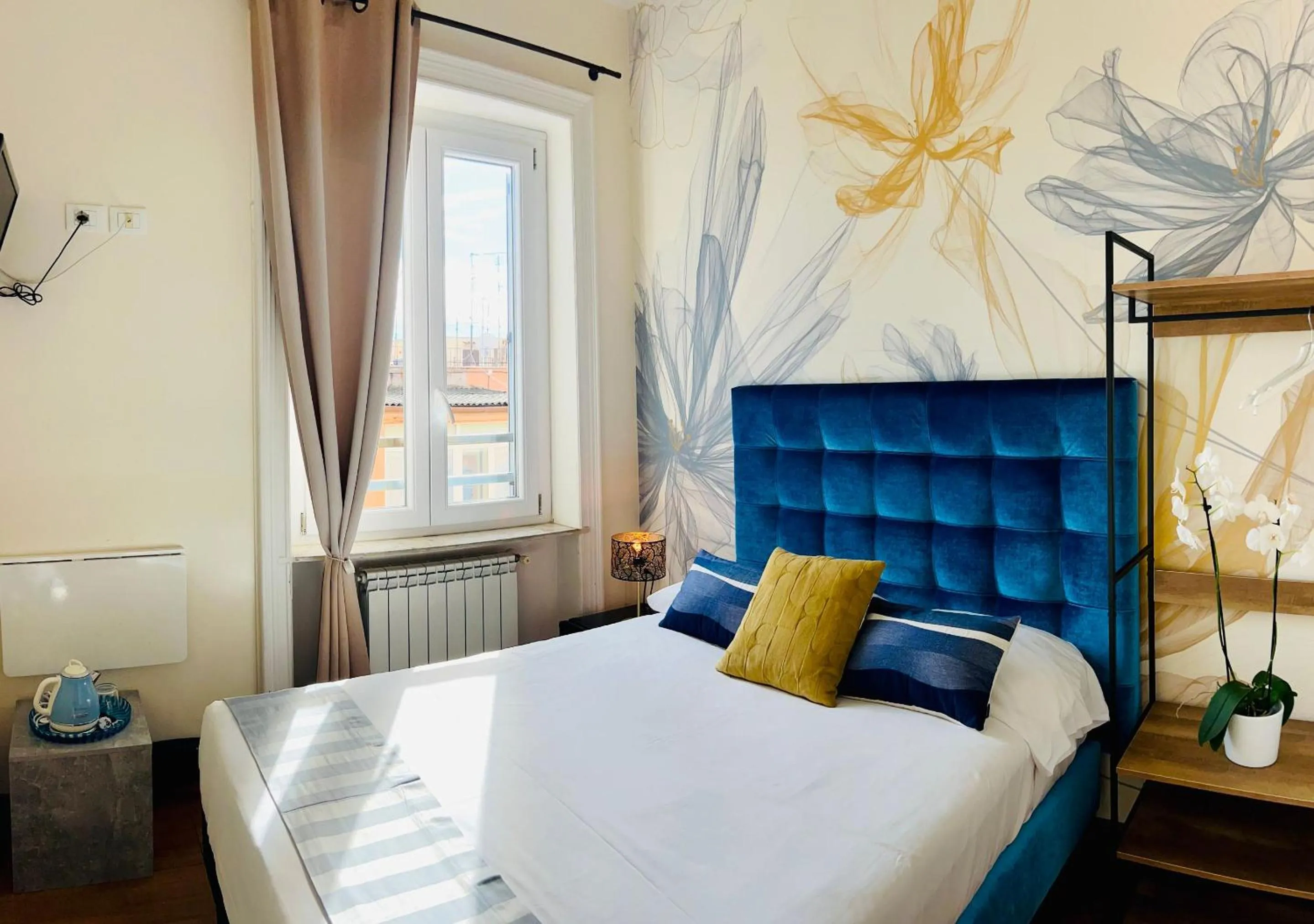 View (from property/room), Bed in Bon Ton Design Rooms by DOT Suites