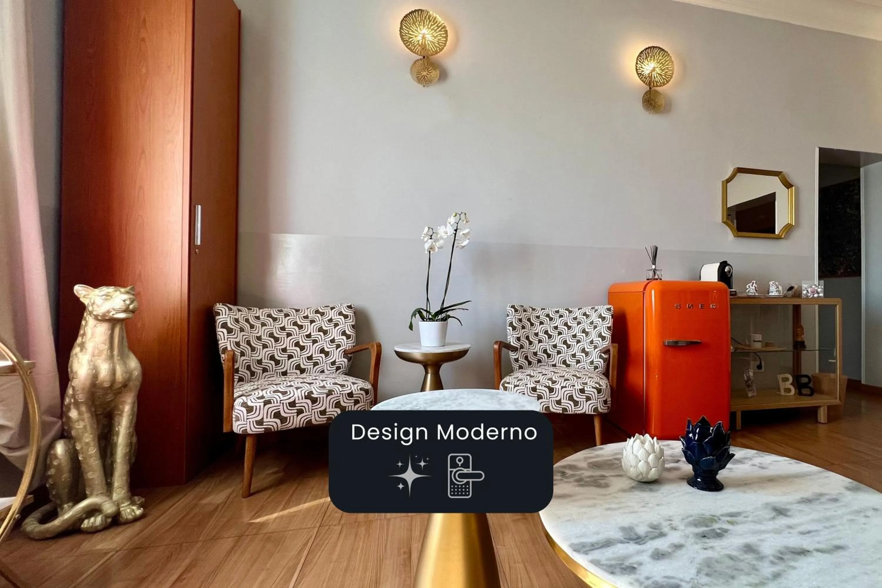 Living room in Bon Ton Design Rooms by DOT Suites