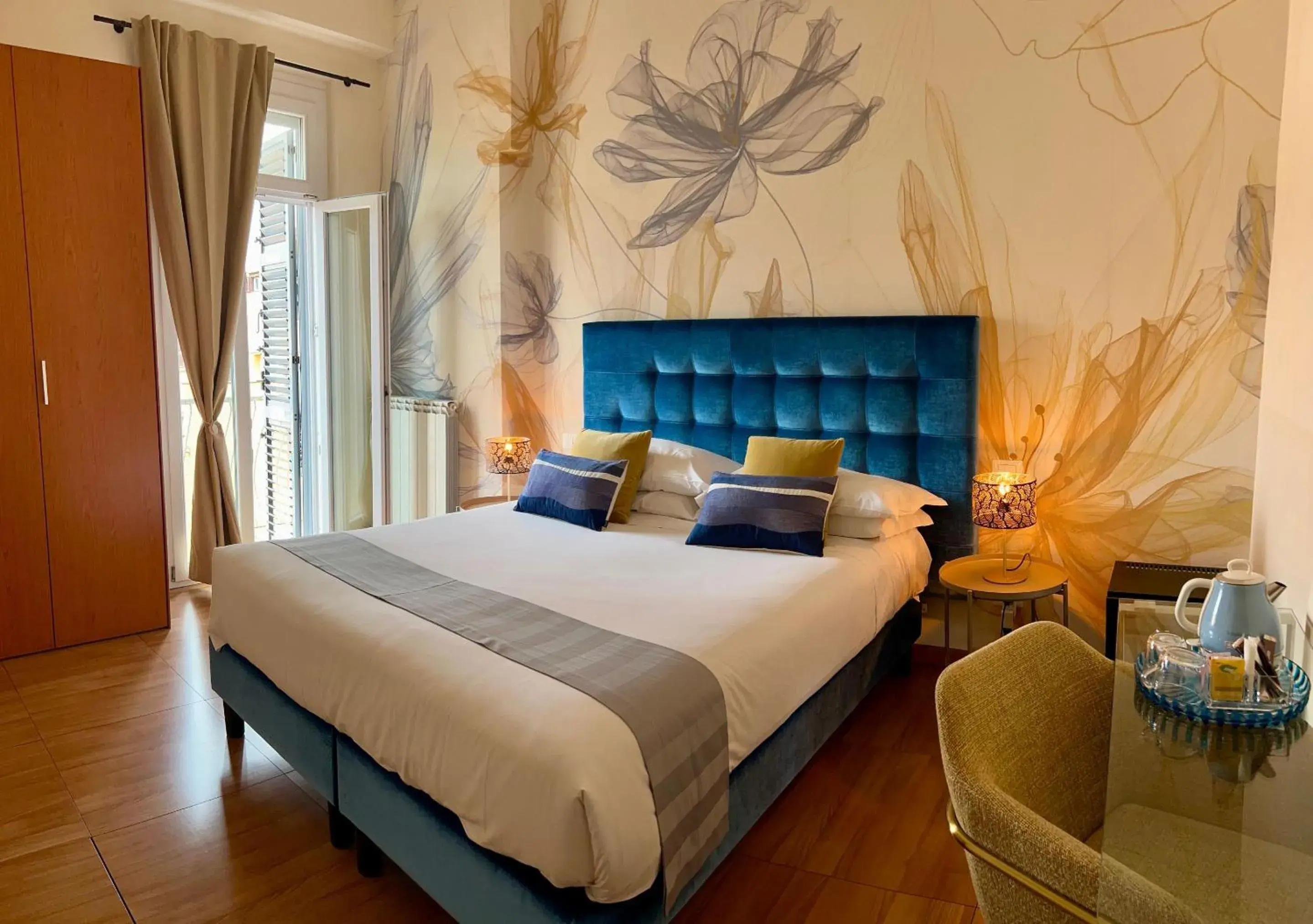 Double Room with Balcony in Bon Ton Design Rooms by DOT Suites Double Room with Balcony in Bon Ton Design Rooms by DOT Suites