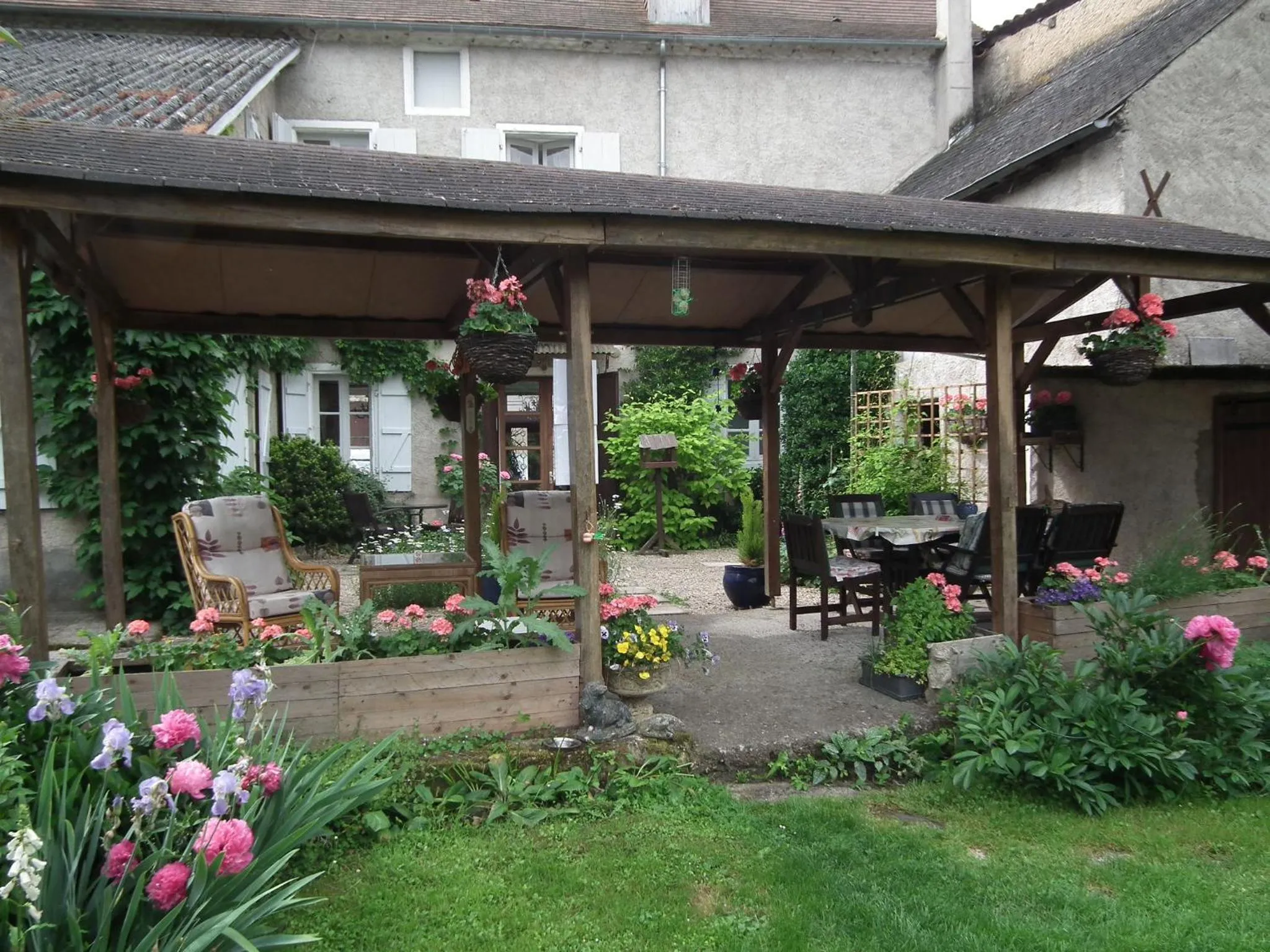 Balcony/Terrace in Maison de Fortitude Chambres d'hotes