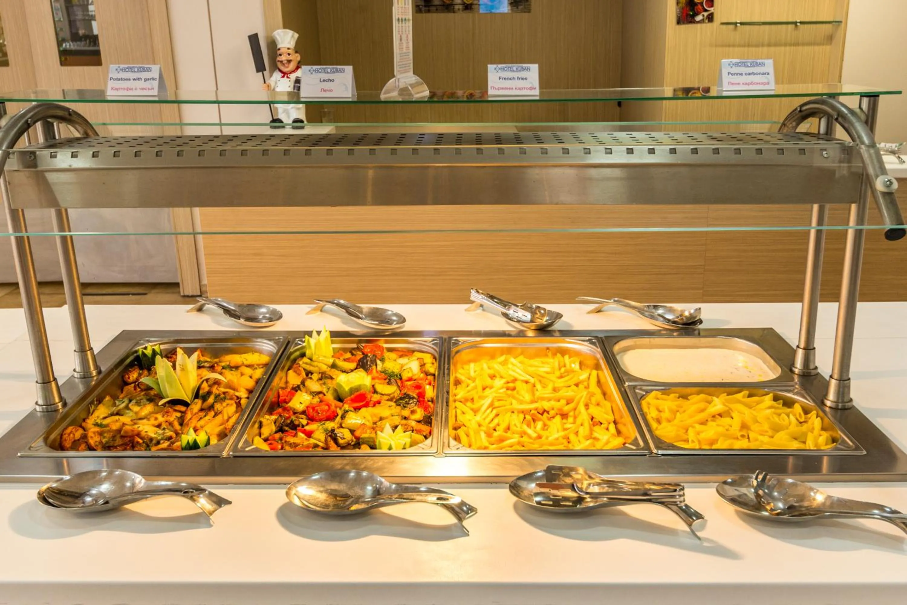 Buffet breakfast in Kuban Resort & Aquapark - All Inclusive