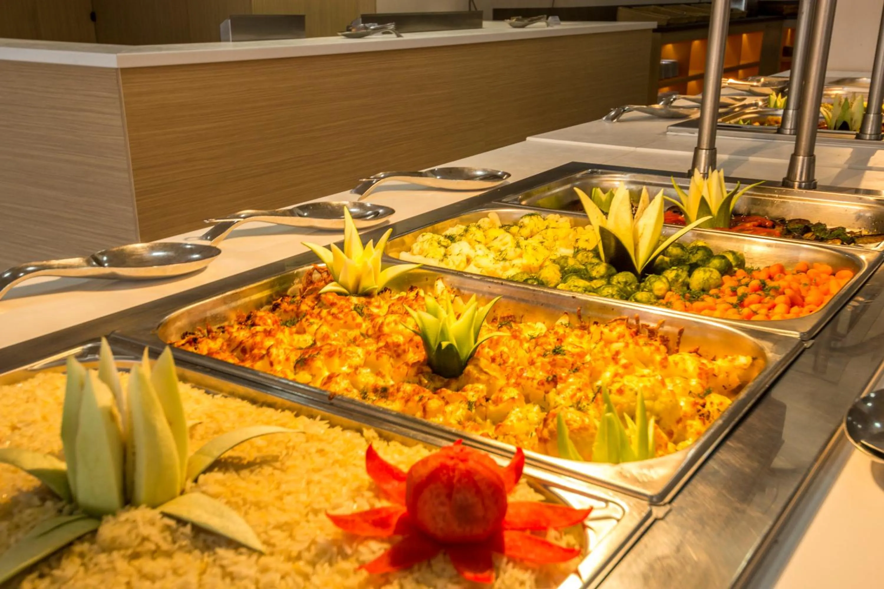 Buffet breakfast in Kuban Resort & Aquapark - All Inclusive