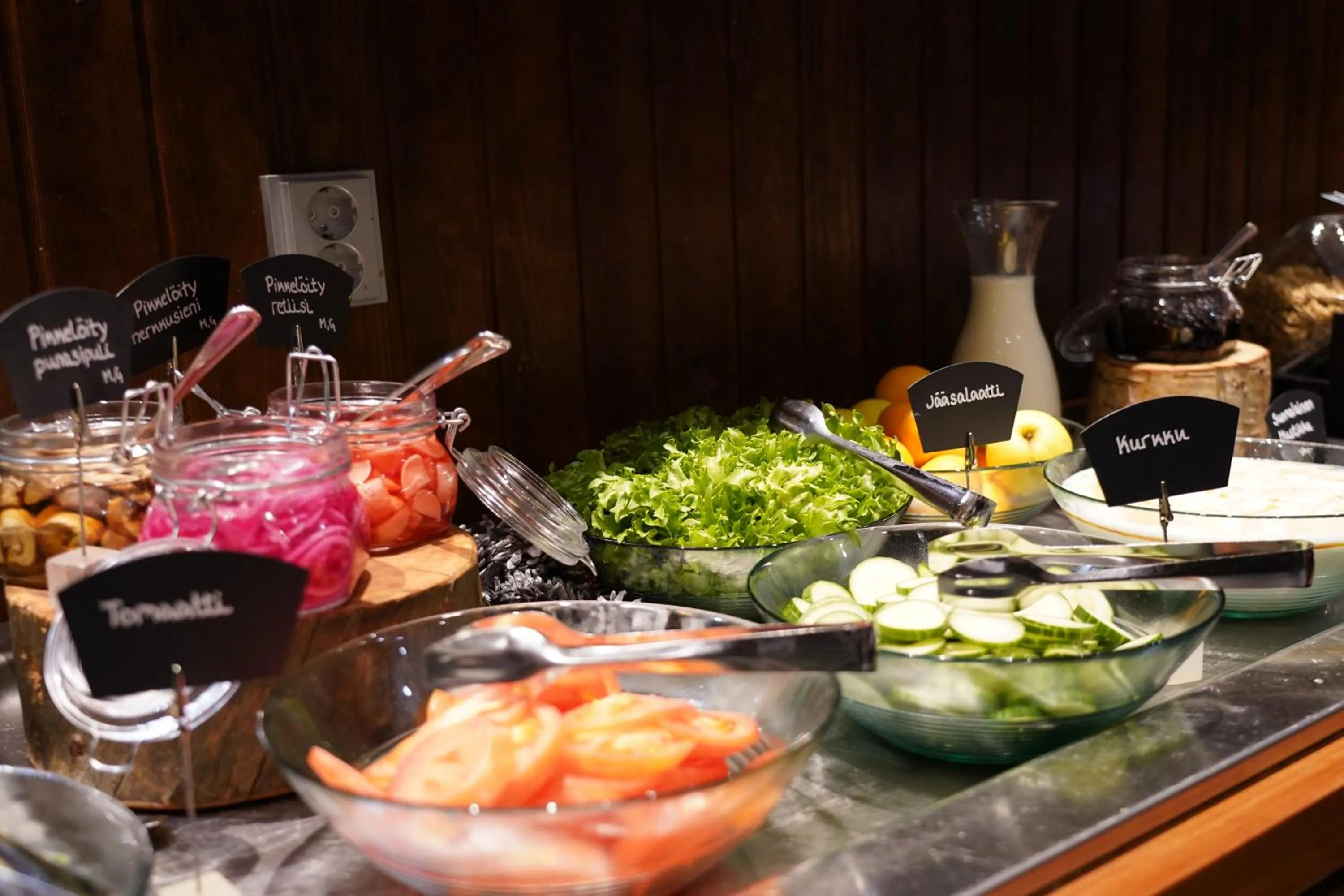 Breakfast in Santa's Hotel Tunturi