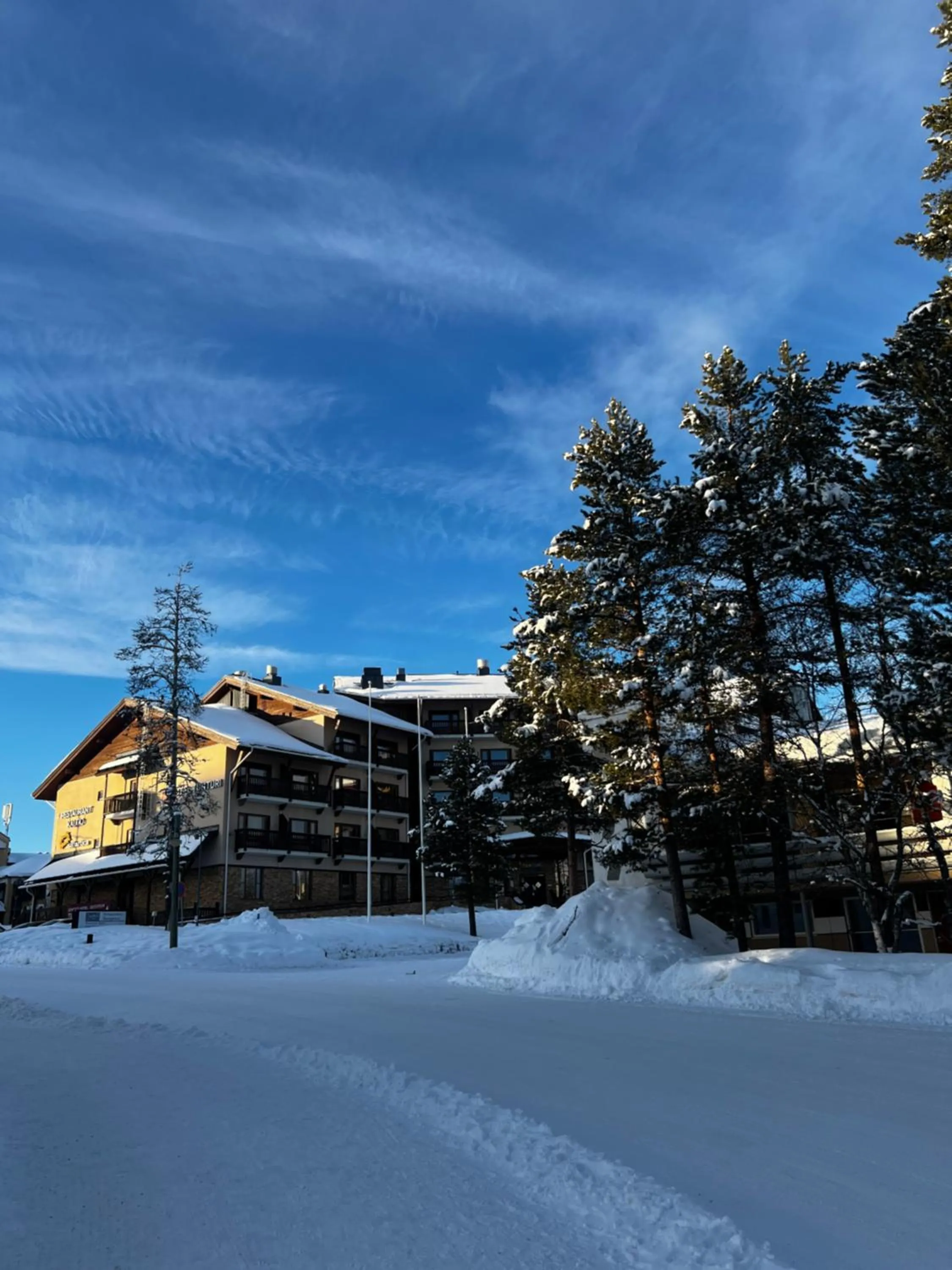Property building in Santa's Hotel Tunturi