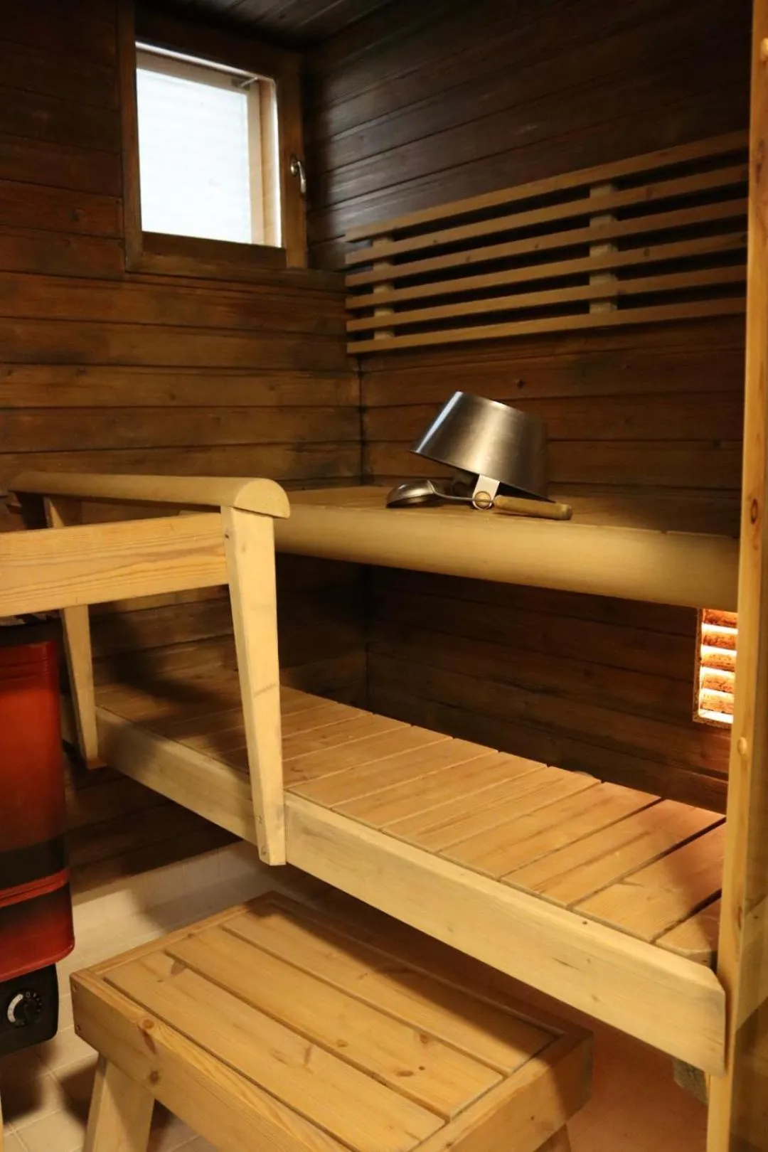 Sauna in Santa's Hotel Tunturi