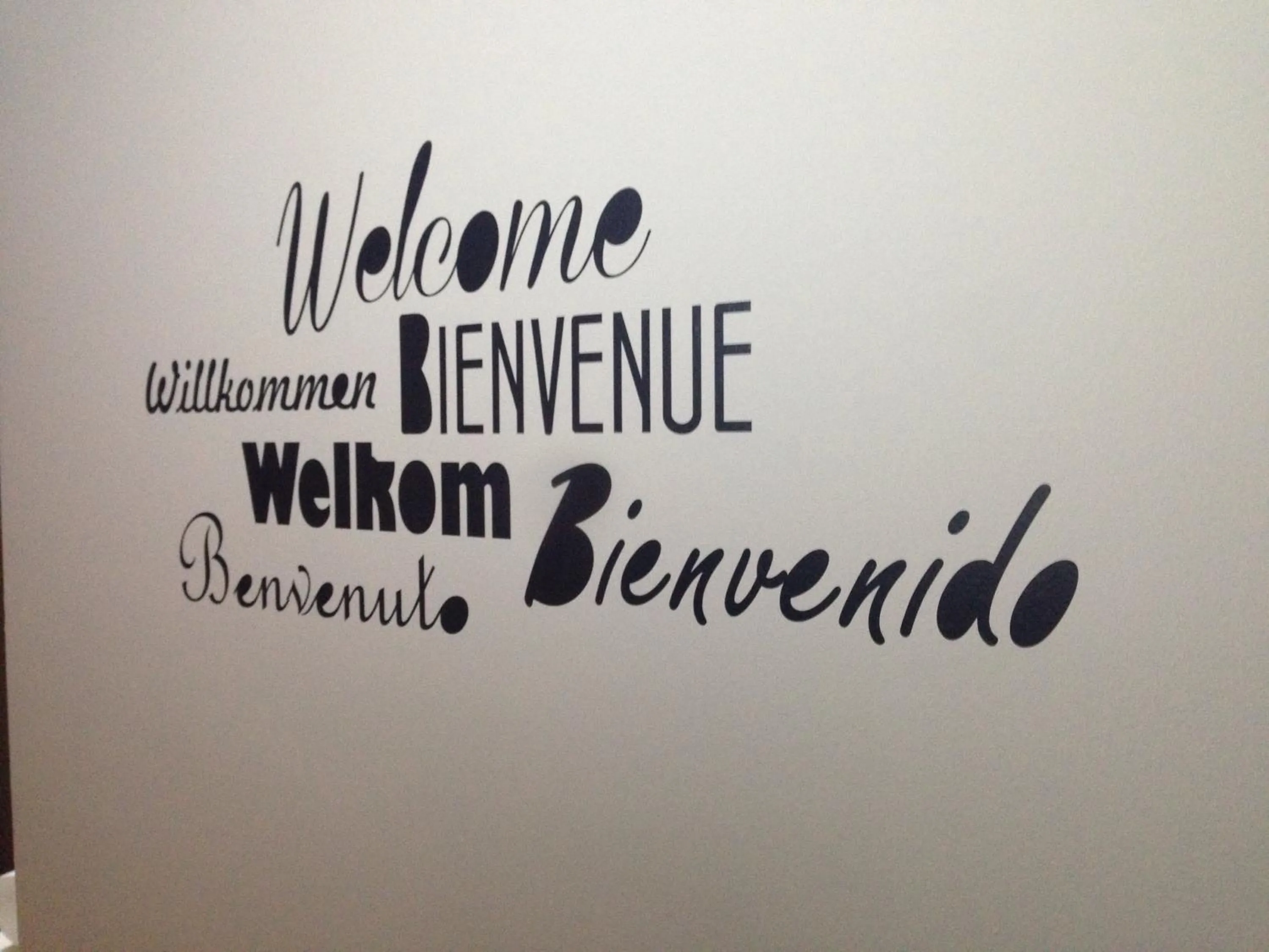 Logo/Certificate/Sign in Alguera Apartments Napols