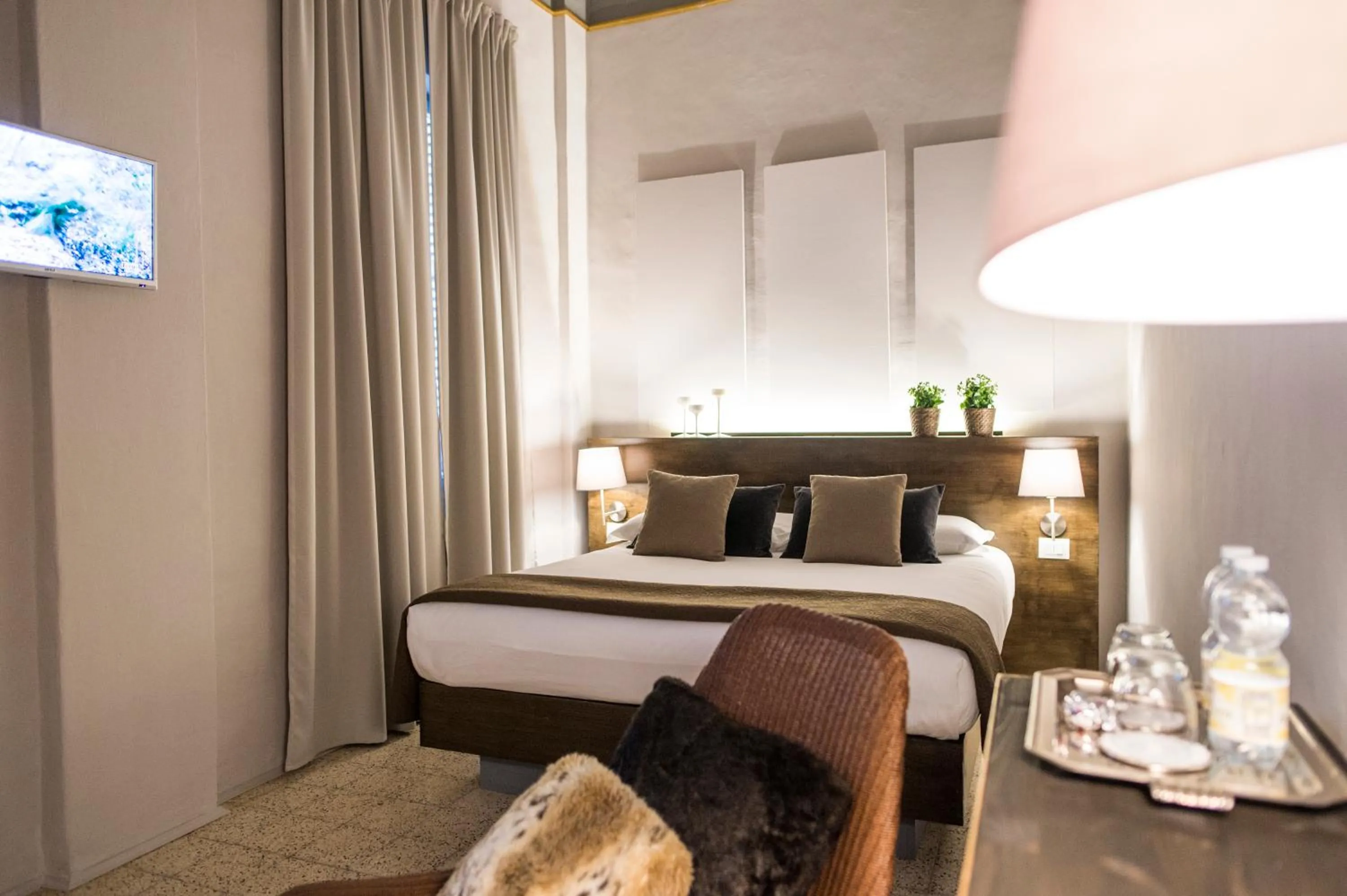 Bed in Palazzo del Papa