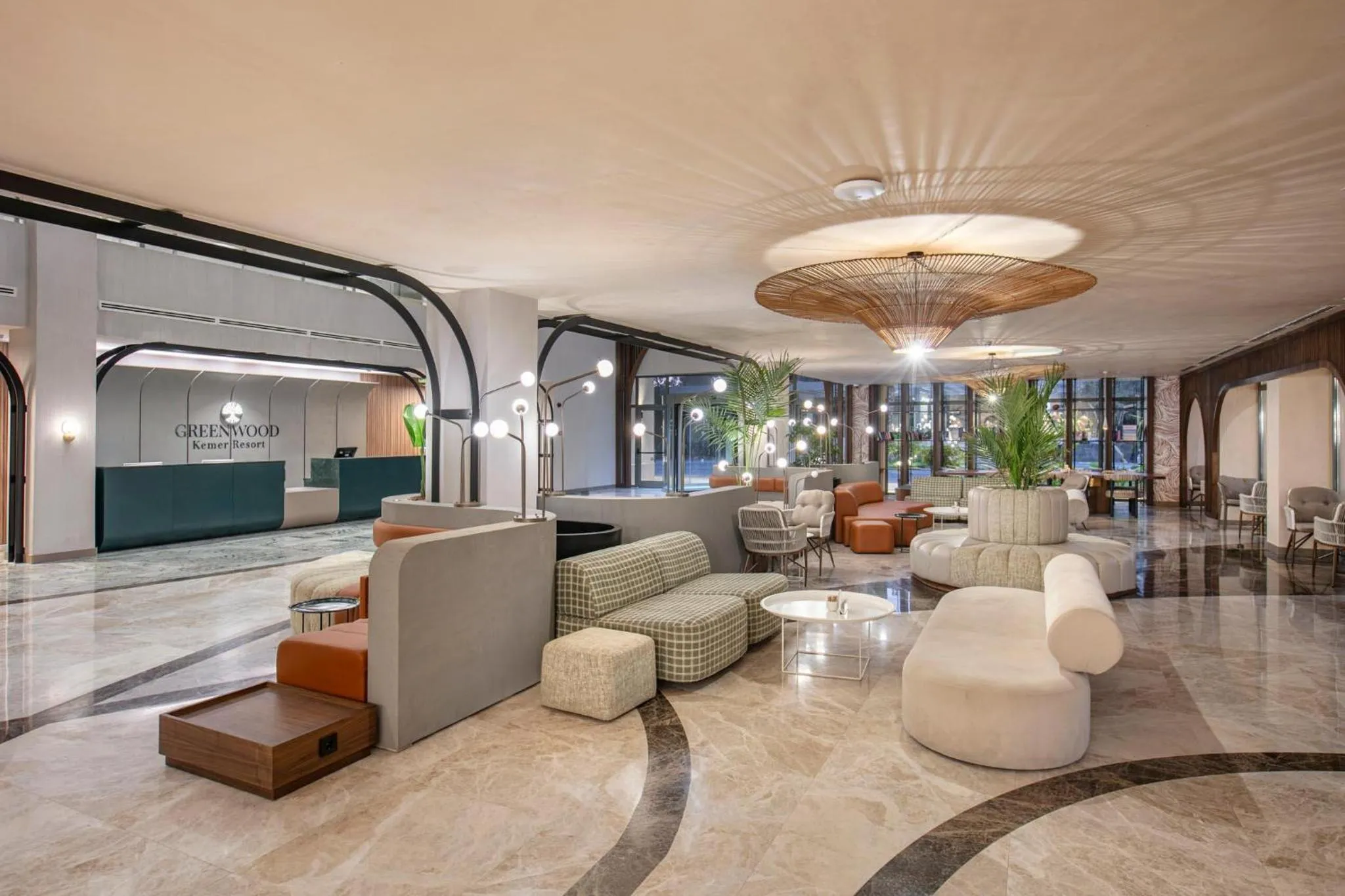 Lobby or reception in Greenwood Kemer Resort