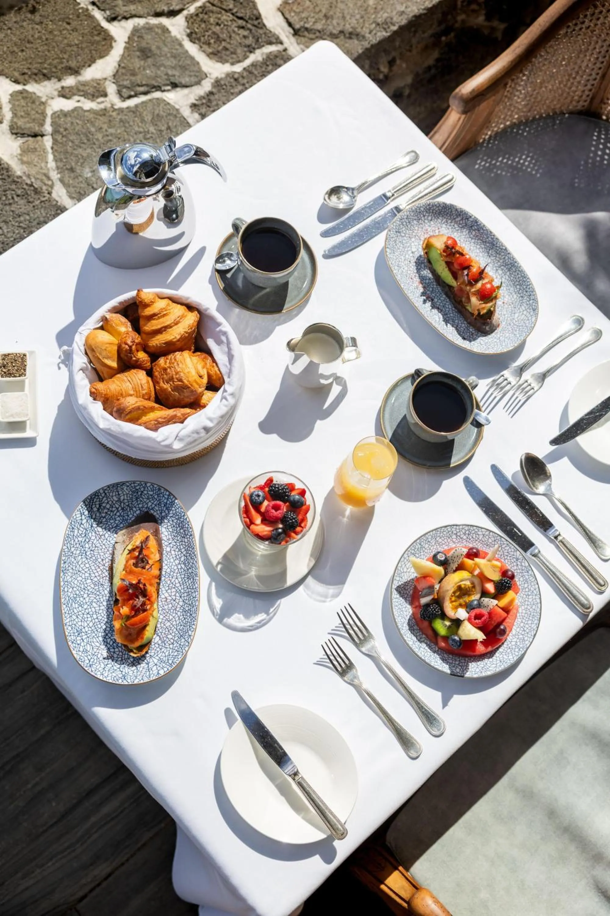 Food and drinks in Royal Palm Beachcomber Luxury