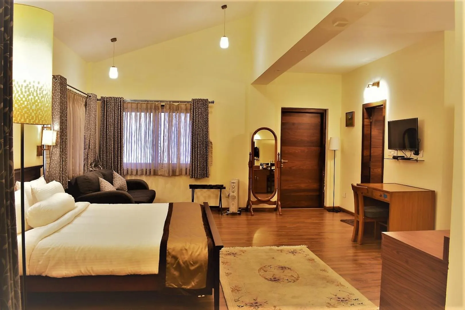 Bed in Nirvana Retreat