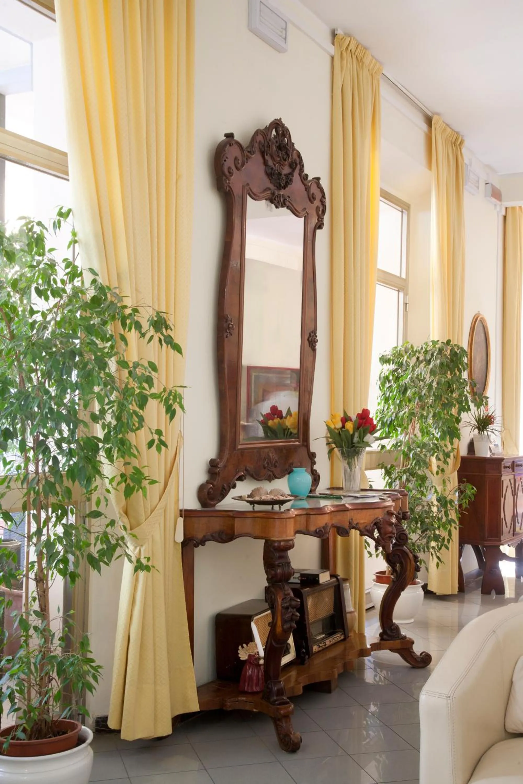 Lobby or reception in Hotel Quisisana