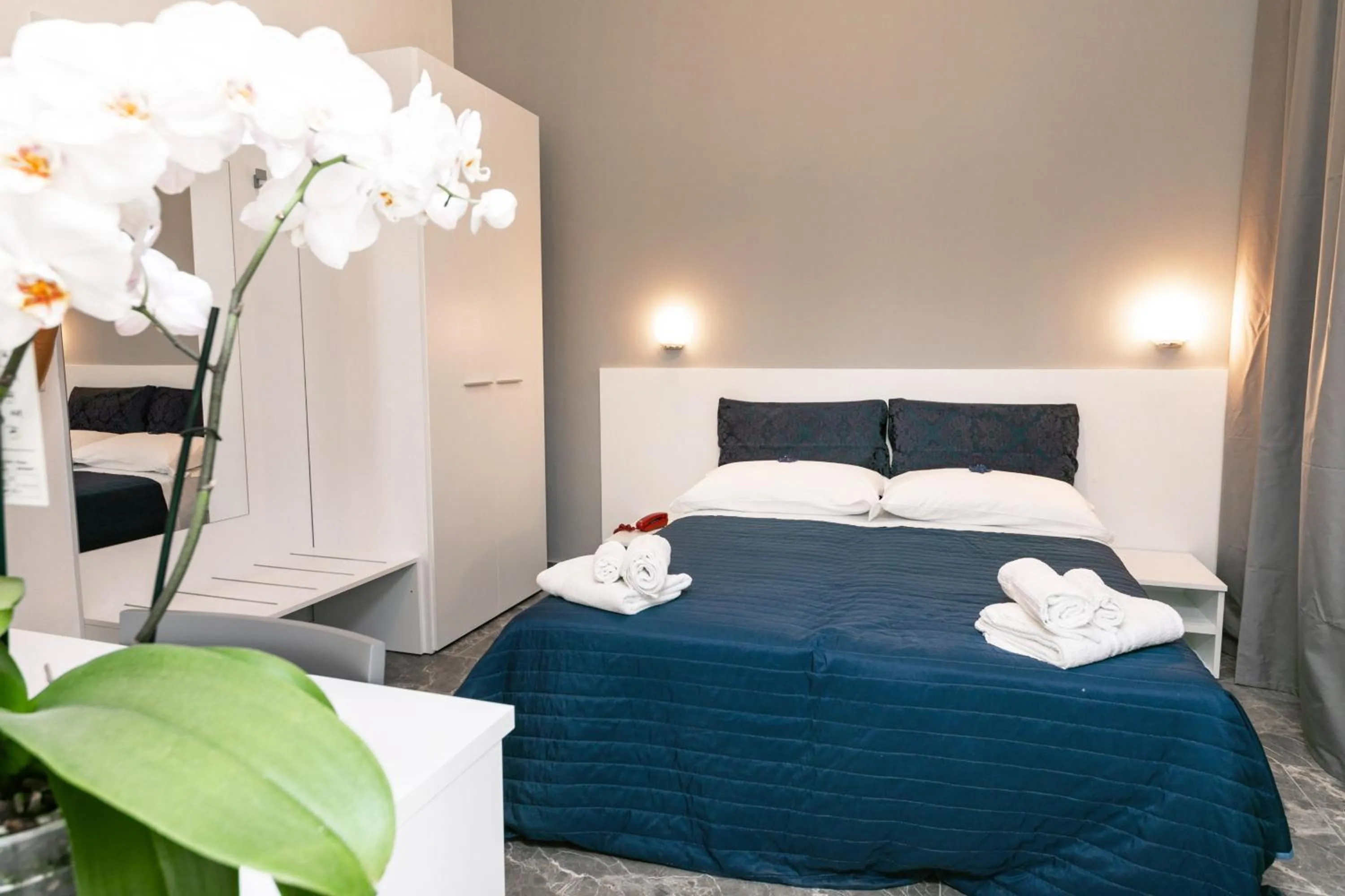 Bedroom, Bed in Hotel Quisisana