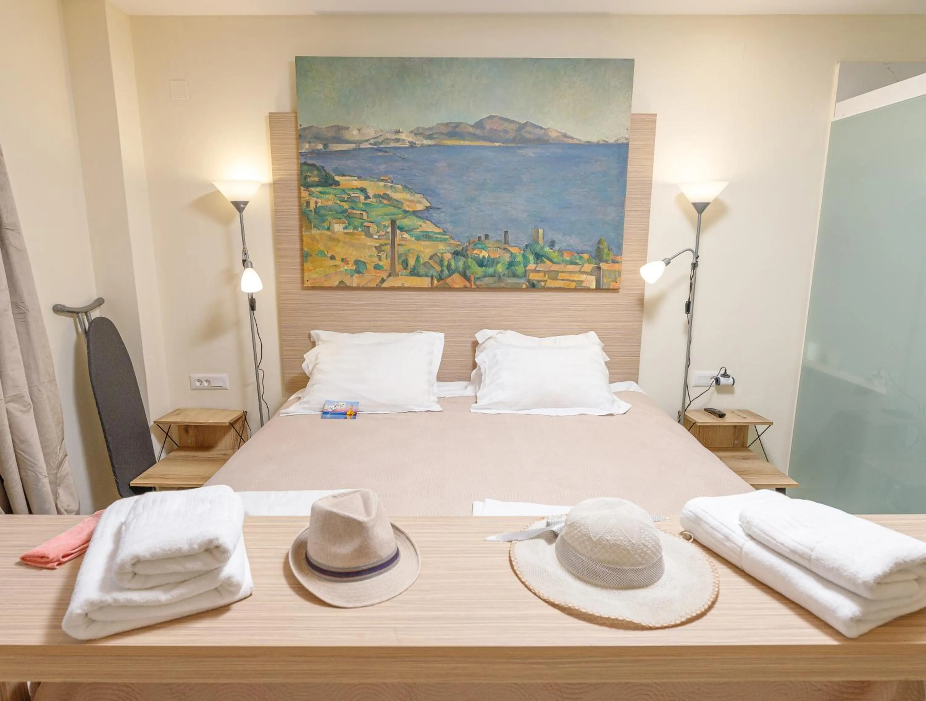 Bedroom, Bed in Notus Chania Crete