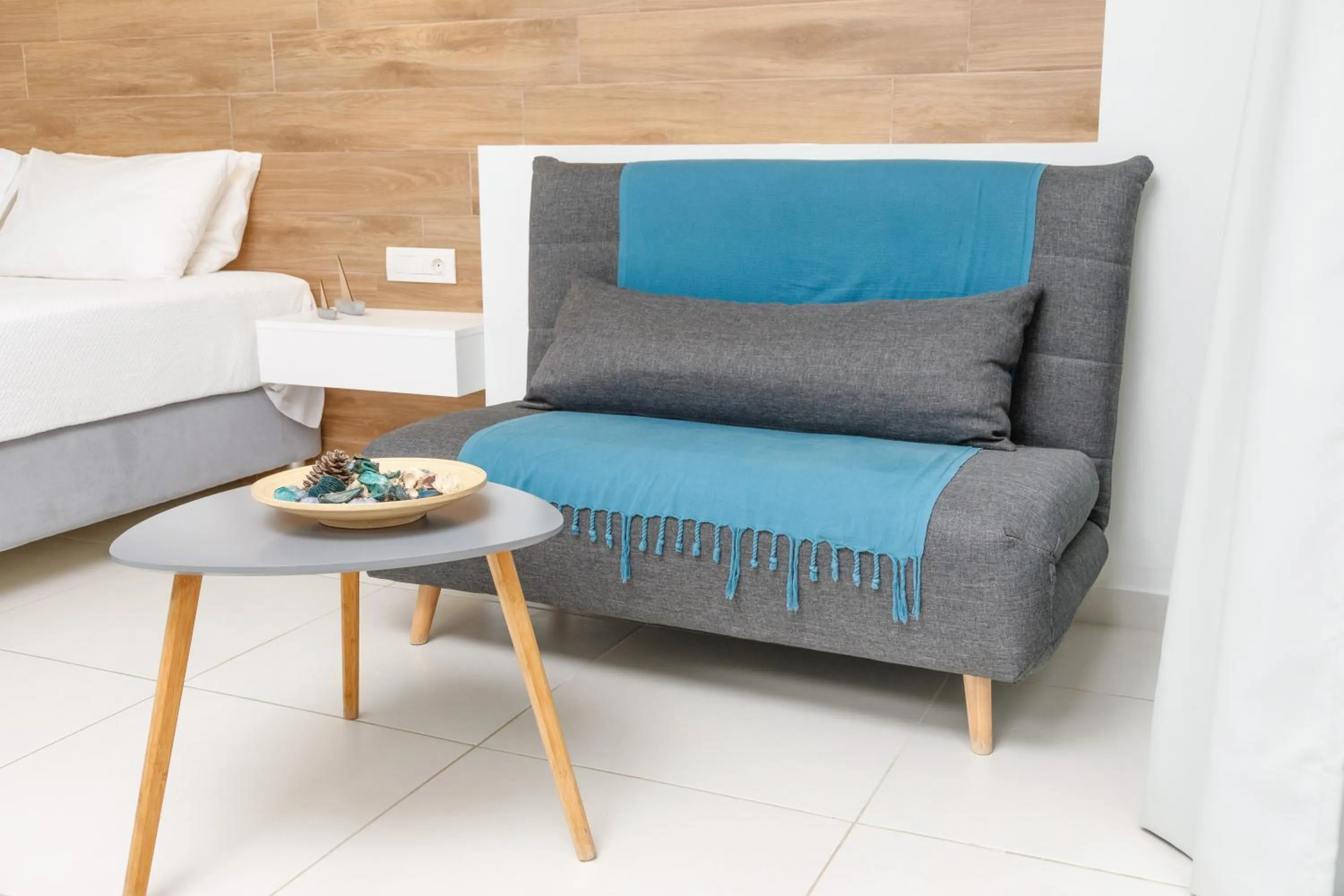 Seating area in Notus Chania Crete