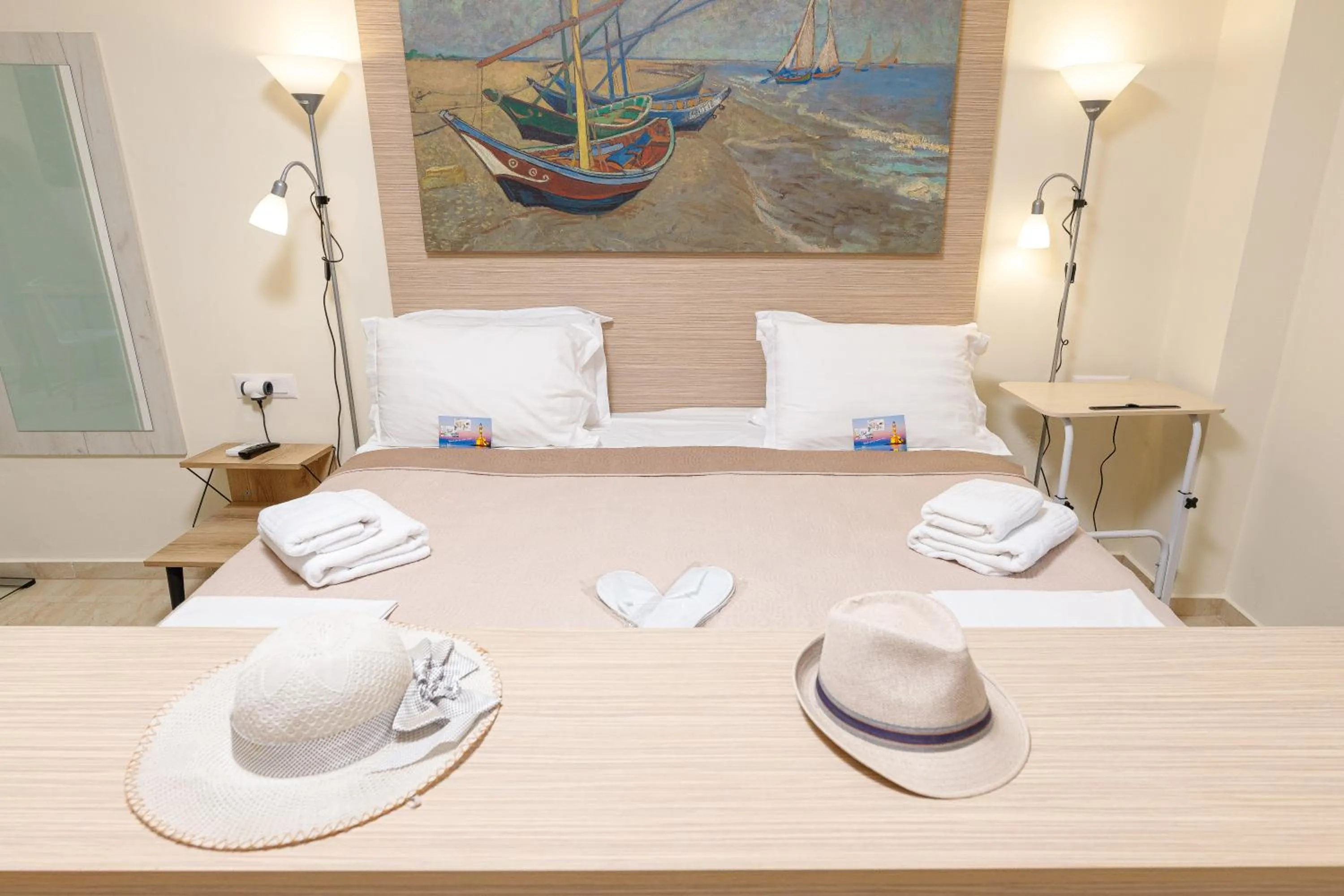 Bedroom, Bed in Notus Chania Crete