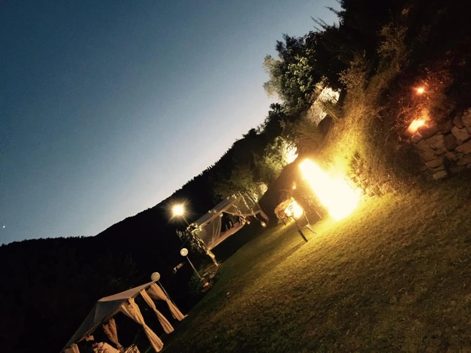 Garden view in Tenuta dei Cavalieri