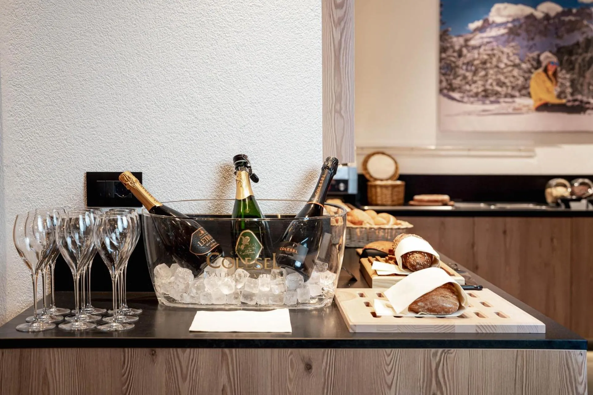 Breakfast in Hotel Chalet Sas Morin