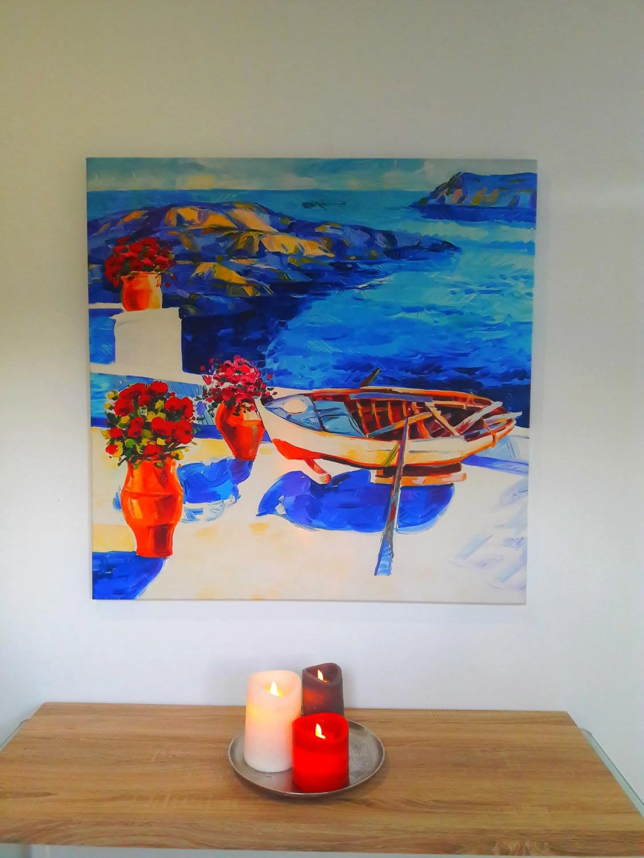 Decorative detail in Salonikiou Beach Apartments & Villas