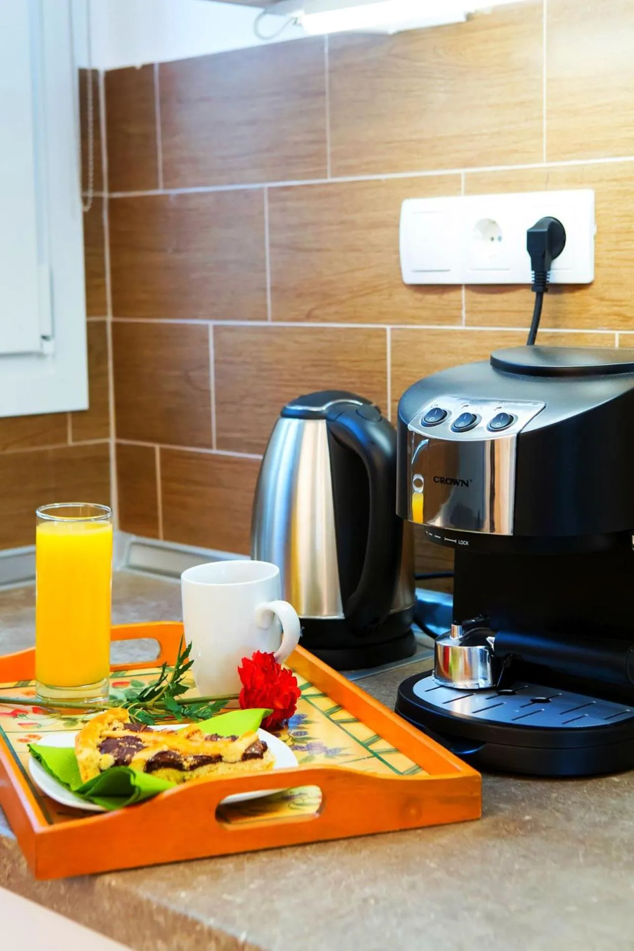 Coffee/tea facilities in Salonikiou Beach Apartments & Villas