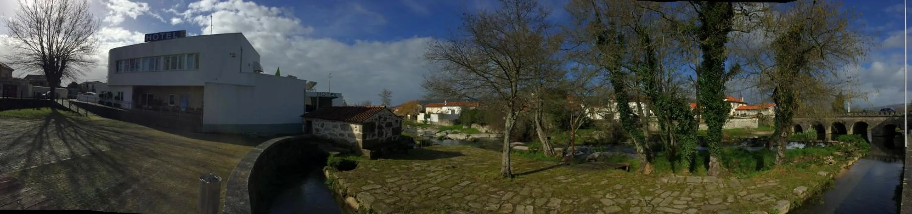 Facade/entrance in Hotel A Ponte