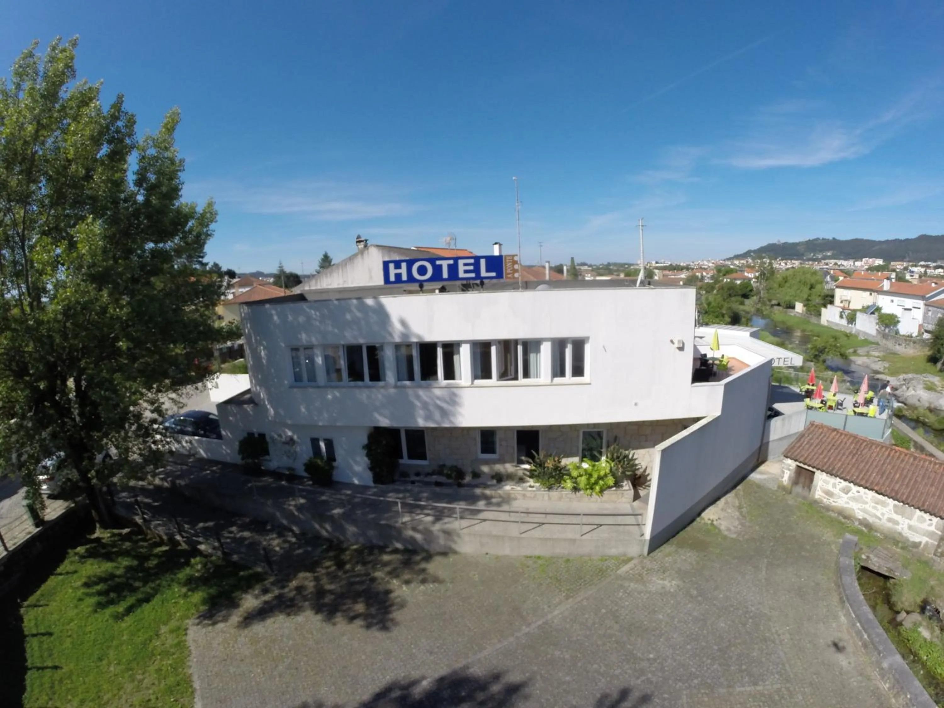 Bird's eye view in Hotel A Ponte