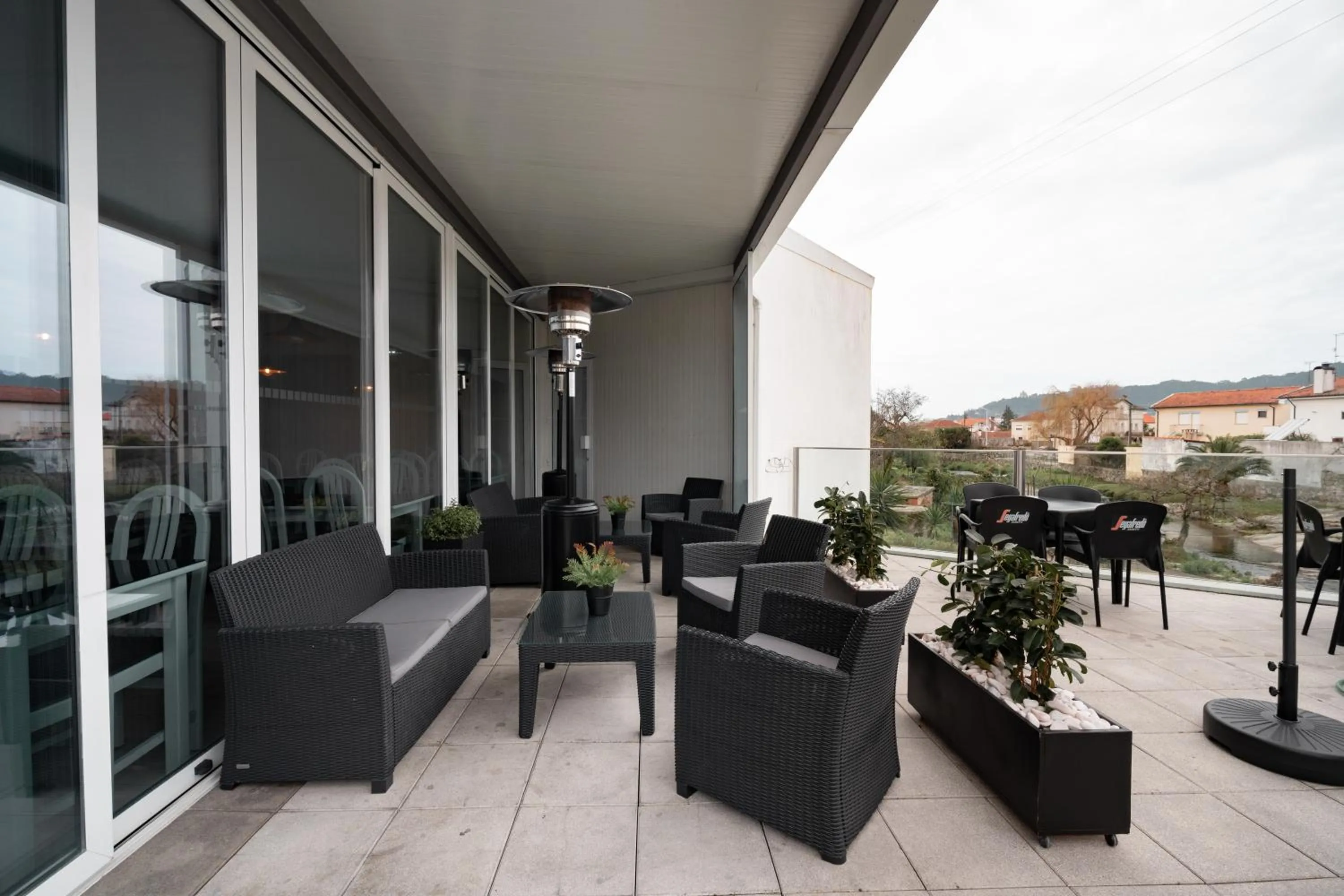 Patio in Hotel A Ponte