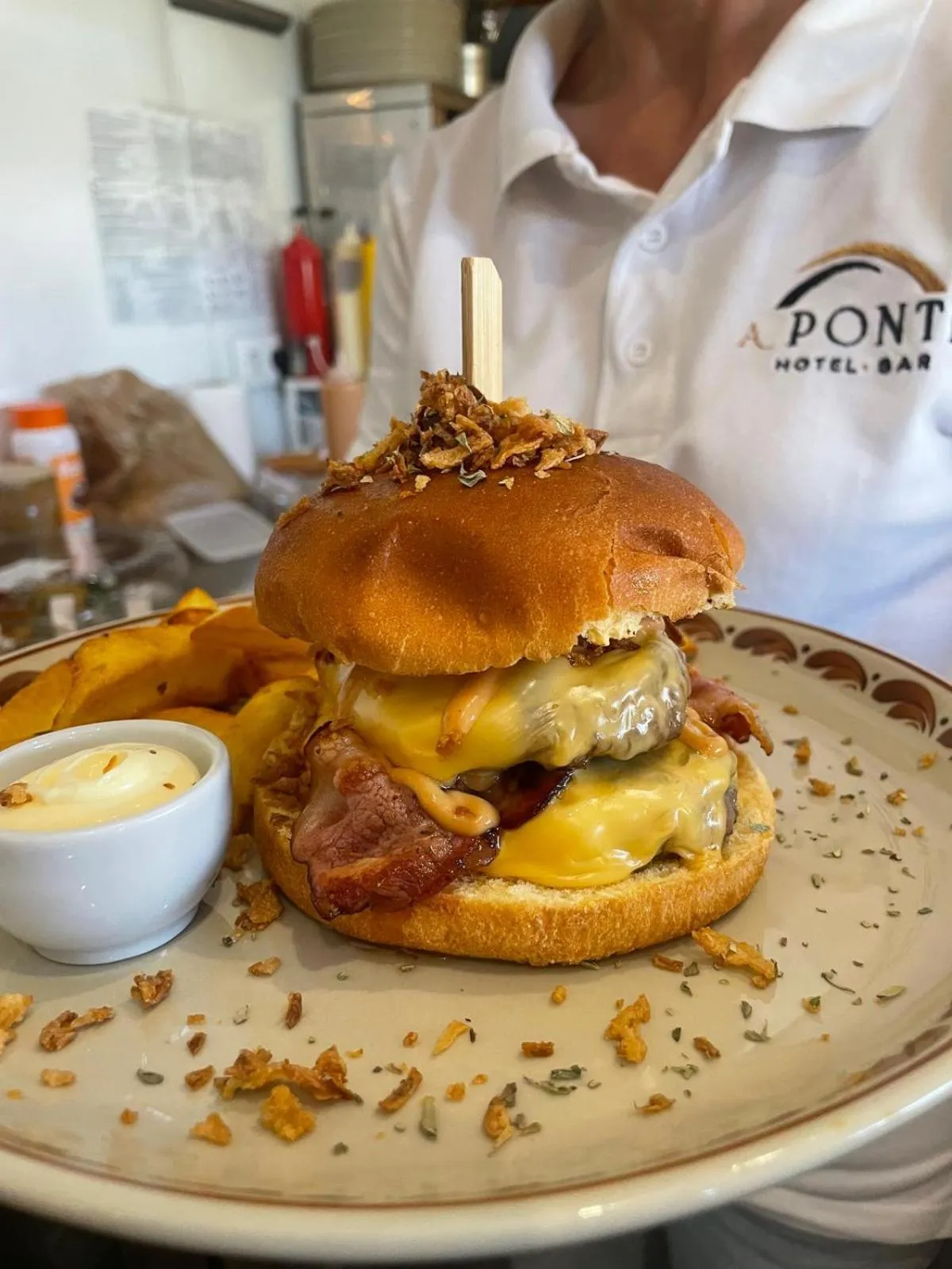 Restaurant/places to eat in Hotel A Ponte