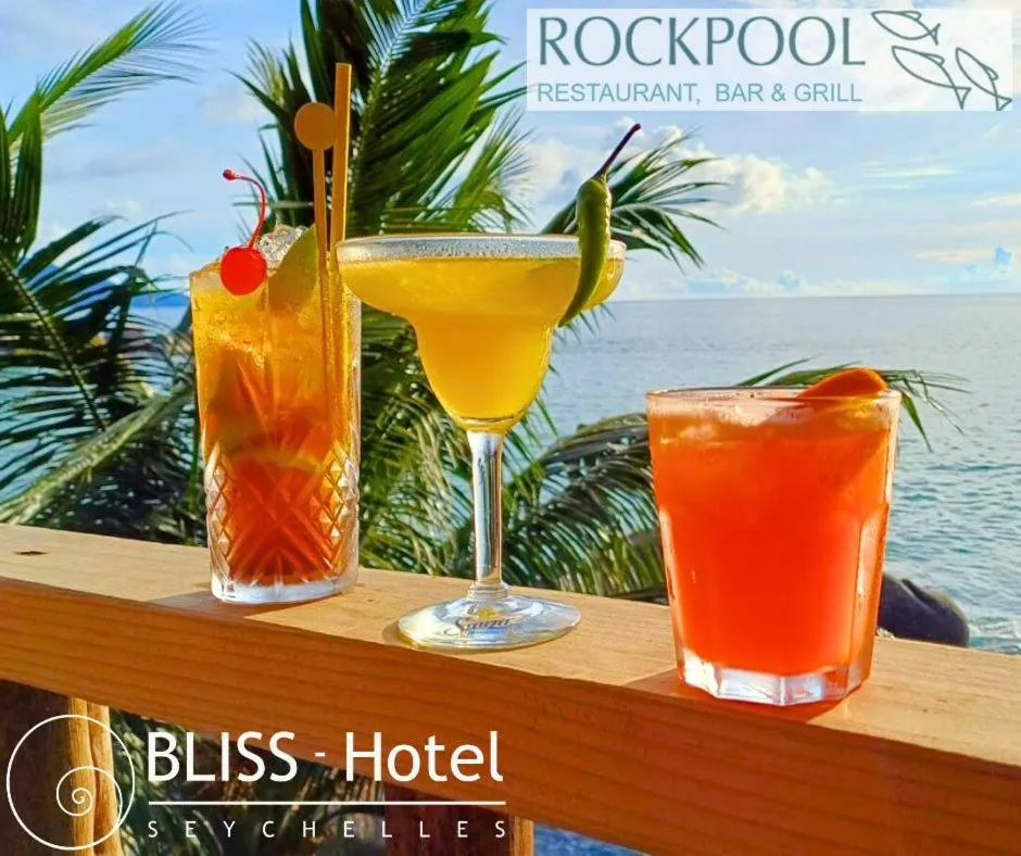 Lounge or bar in Bliss Boutique Hotel Seychelles