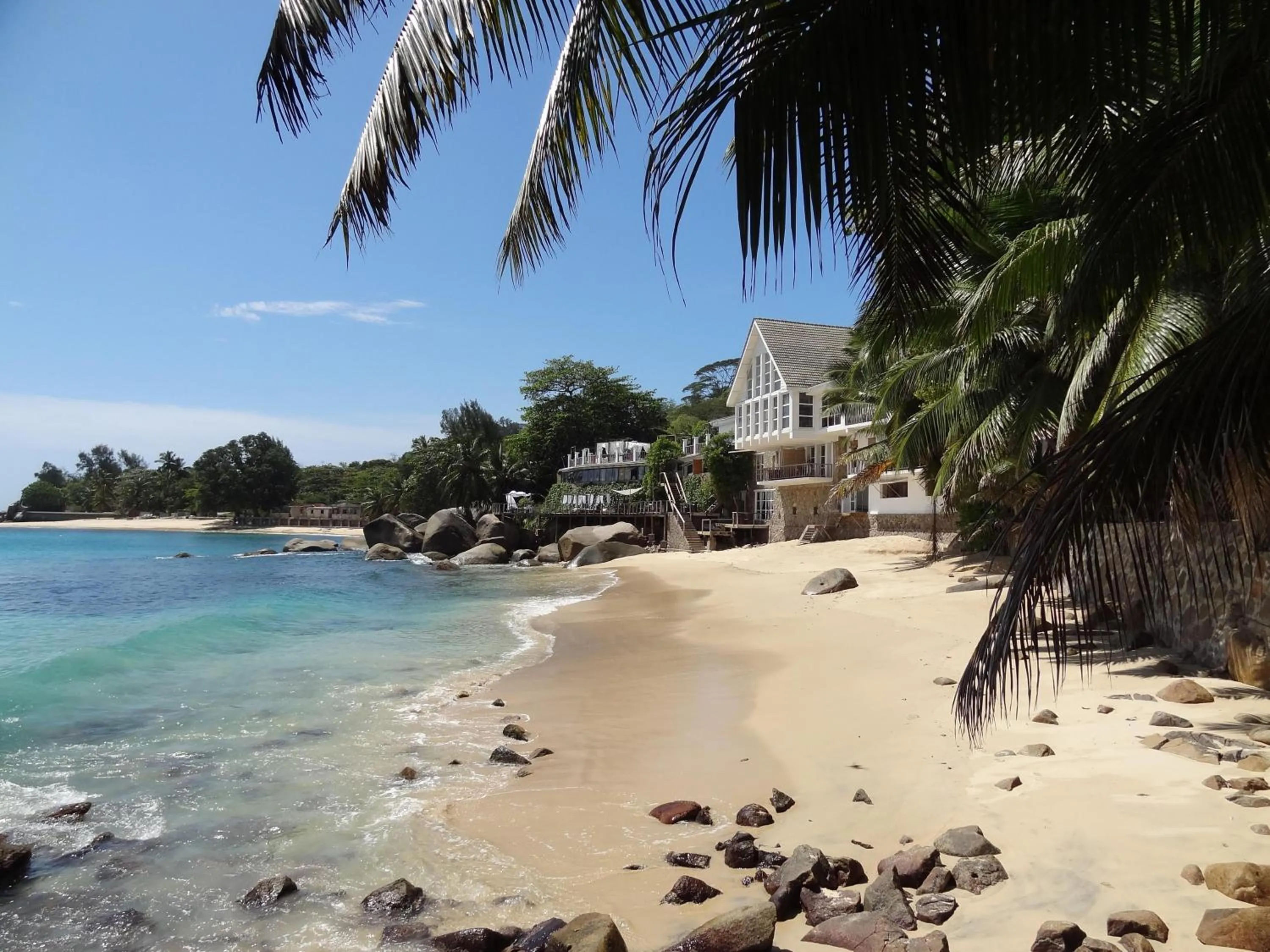 Property building in Bliss Boutique Hotel Seychelles